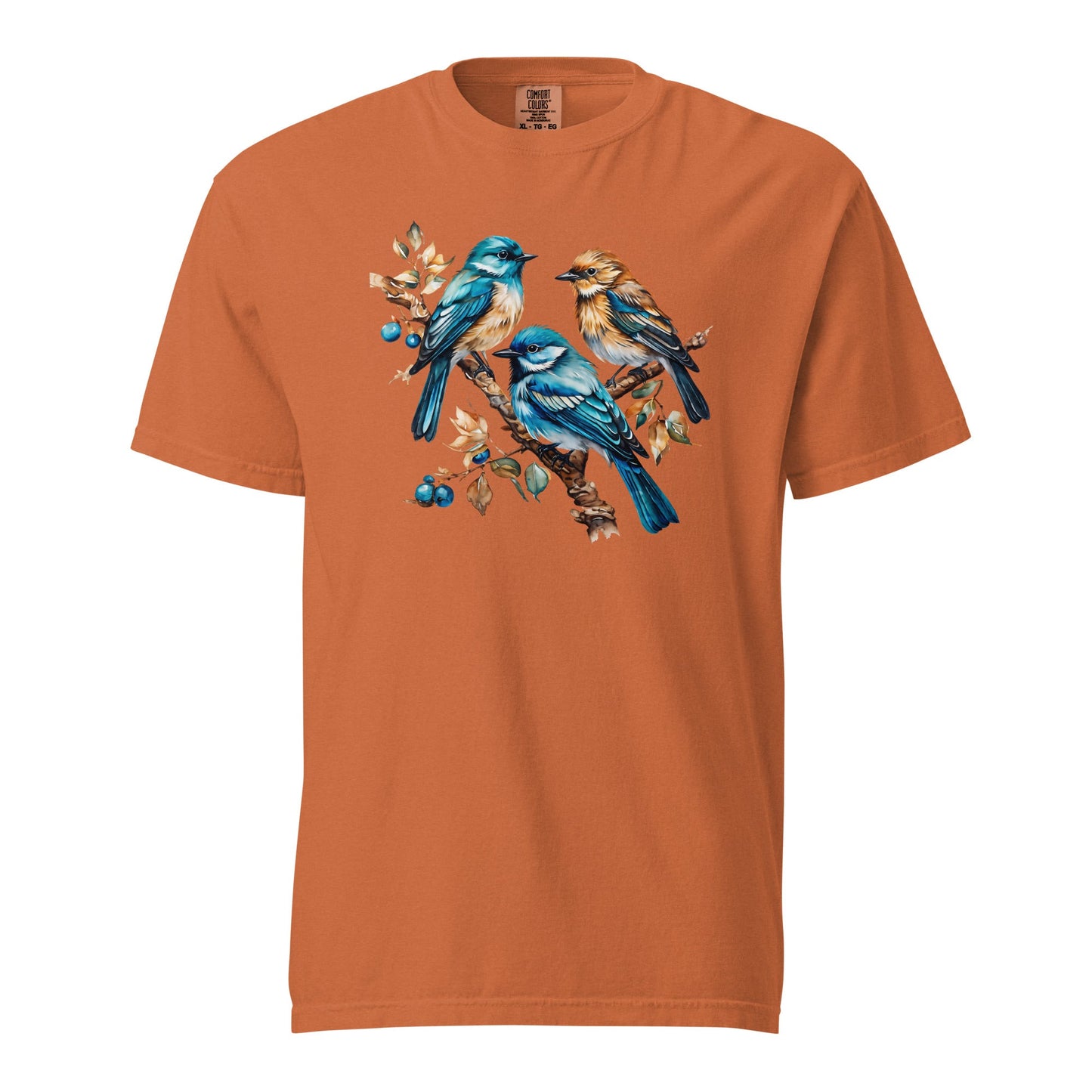 Watercolor Birds Women's (Unisex) Premium Tee - Women's Shirts - Discovery Co.