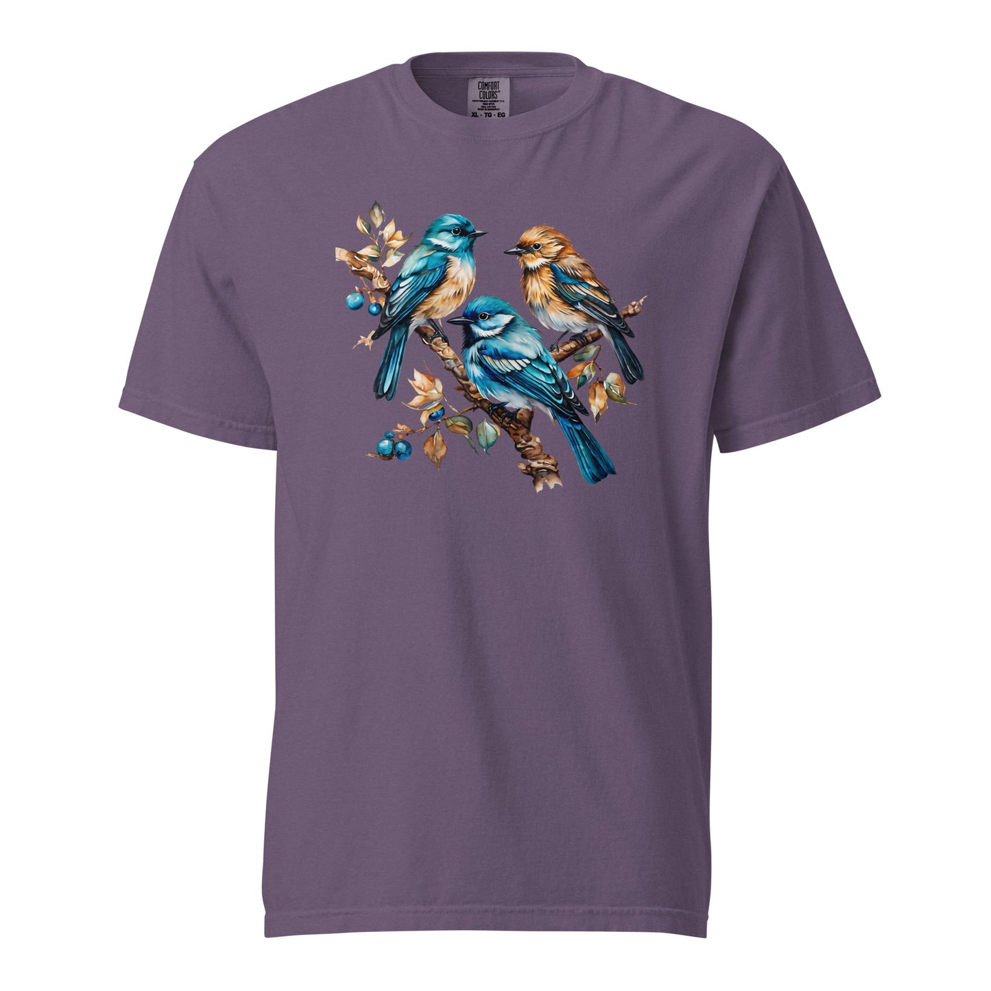 Watercolor Birds Women's (Unisex) Premium Tee - Women's Shirts - Discovery Co.