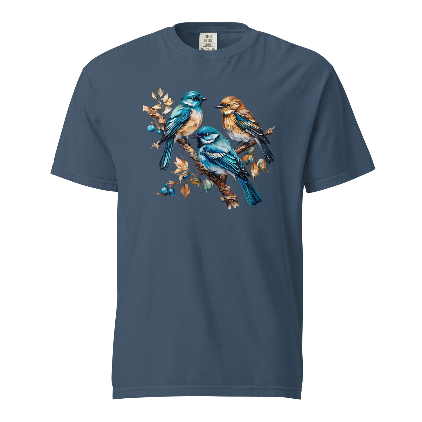 Watercolor Birds Women's (Unisex) Premium Tee - Women's Shirts - Discovery Co.