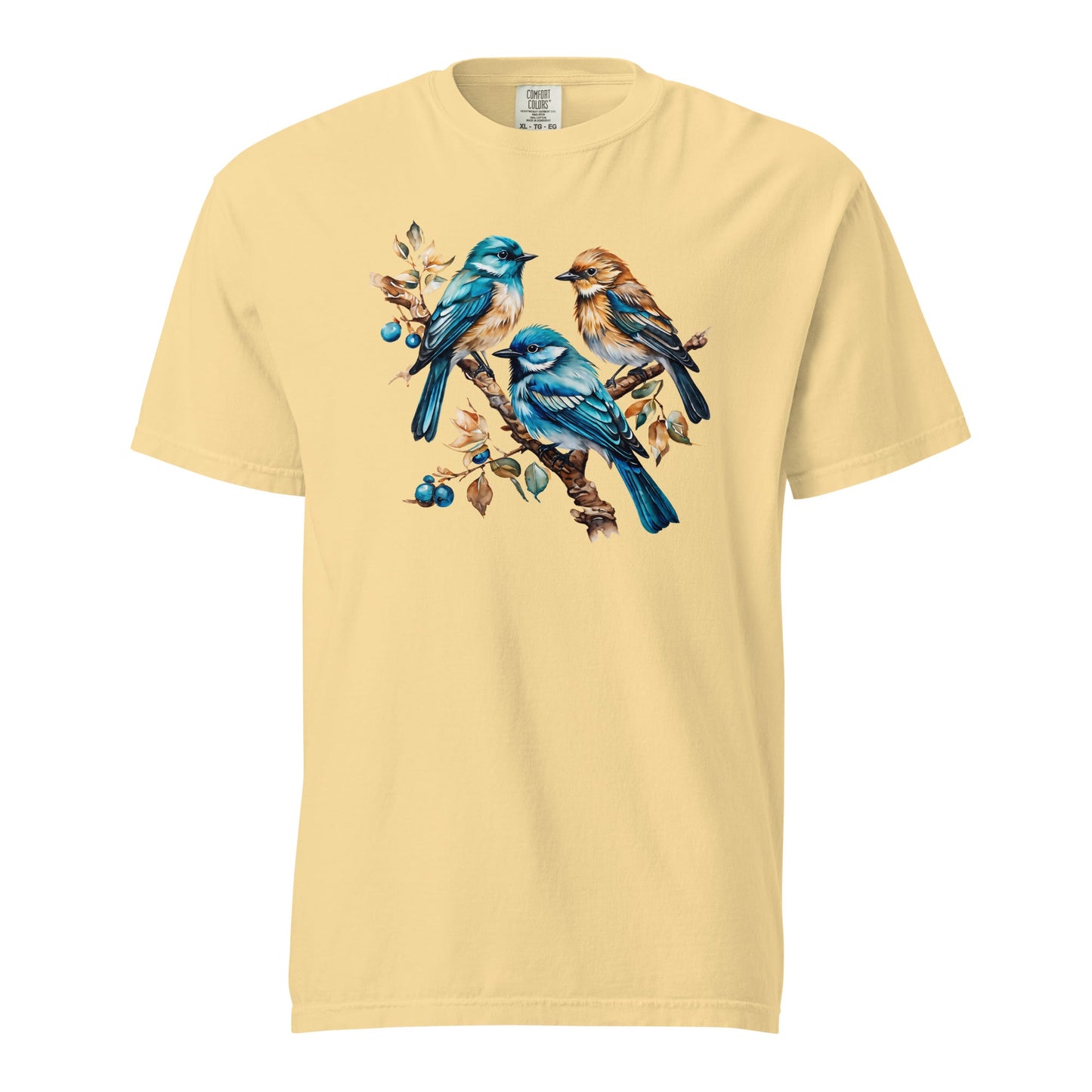 Watercolor Birds Women's (Unisex) Premium Tee - Women's Shirts - Discovery Co.