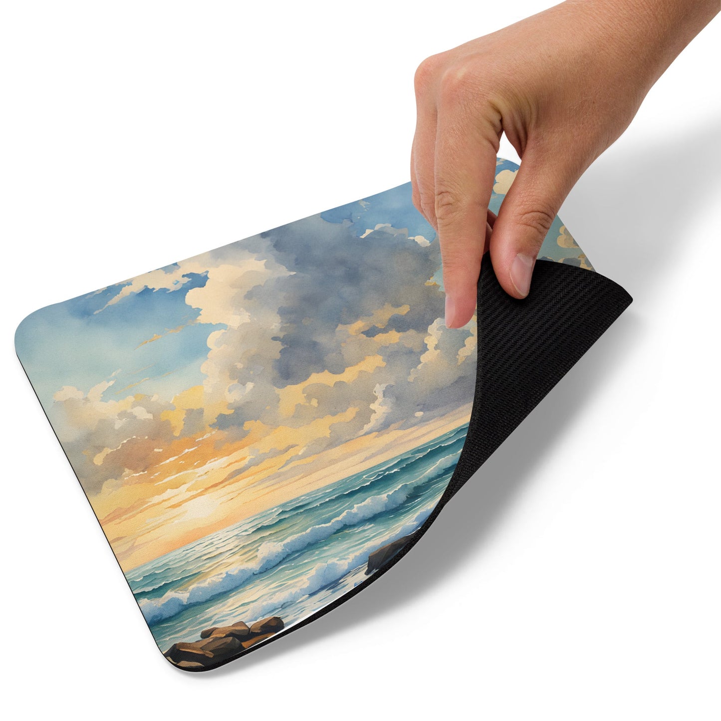 Watercolor Sunrise Mouse Pad - Mouse Pads - Discovery Co.