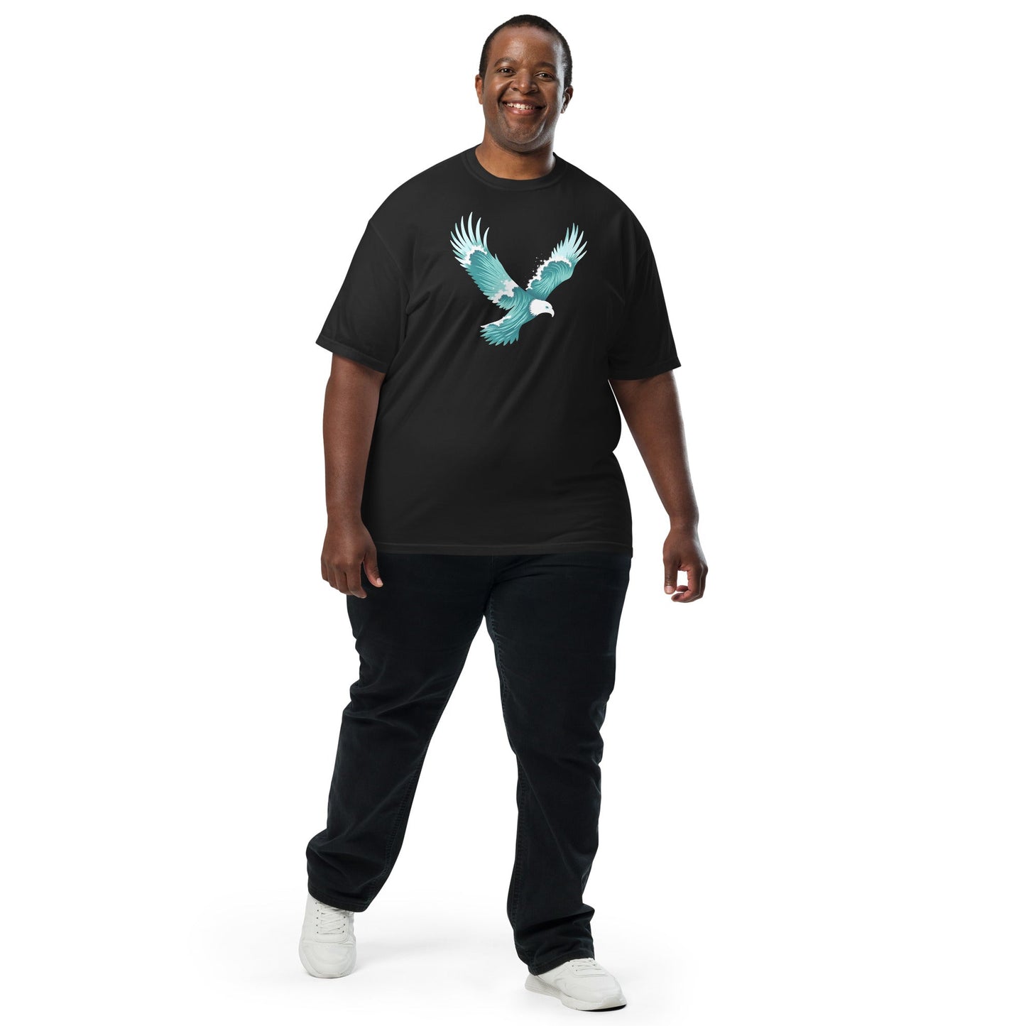 Wave Eagle Men's (Unisex) Premium Tee - Men's Shirts - Discovery Co.