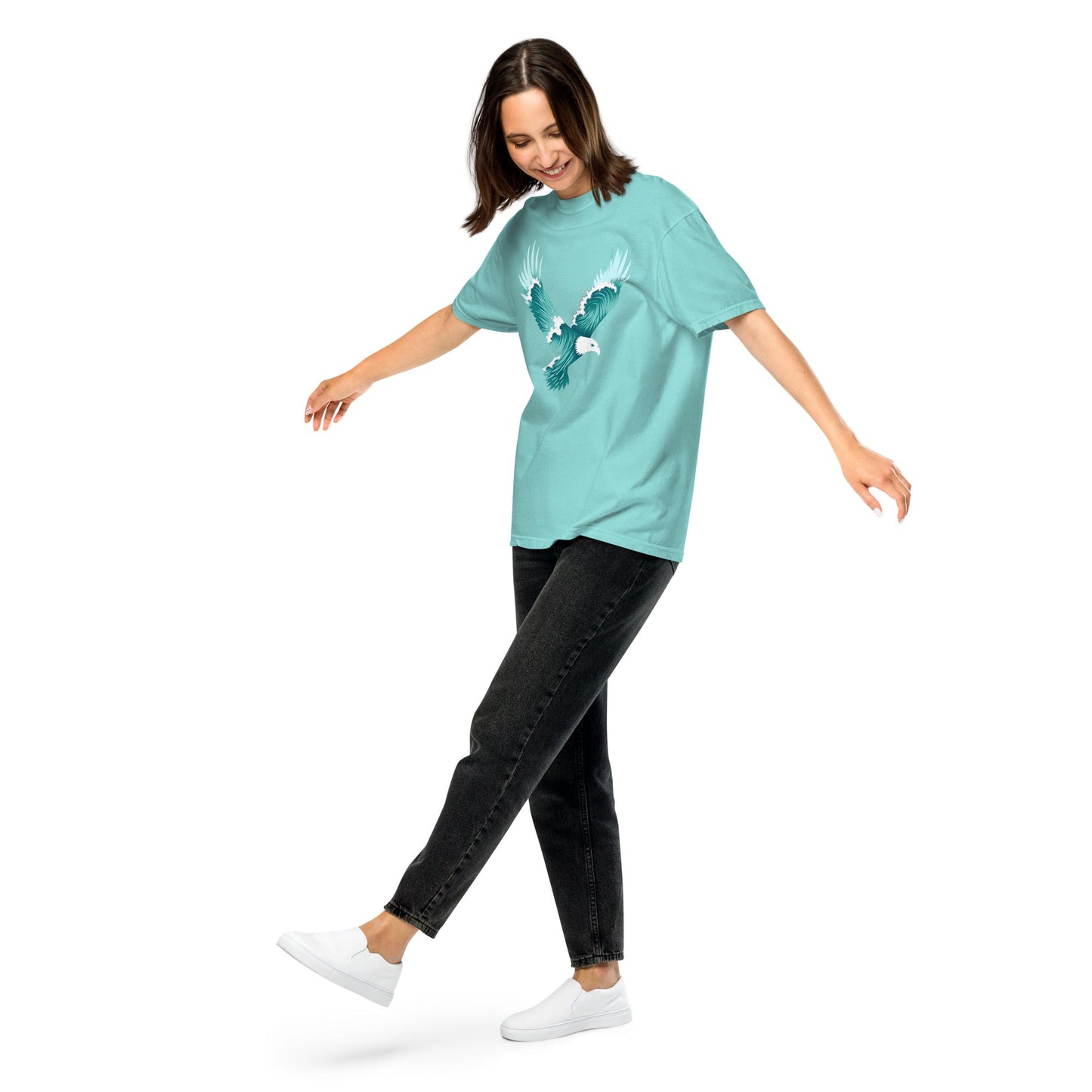 Wave Eagle Women's (Unisex) Premium Tee - Women's Shirts - Discovery Co.