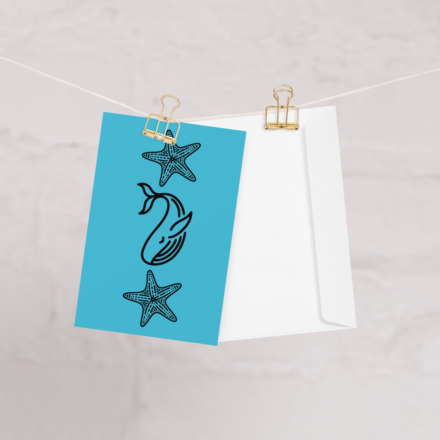 Whale II Greeting Card - Greeting Card - Discovery Co.