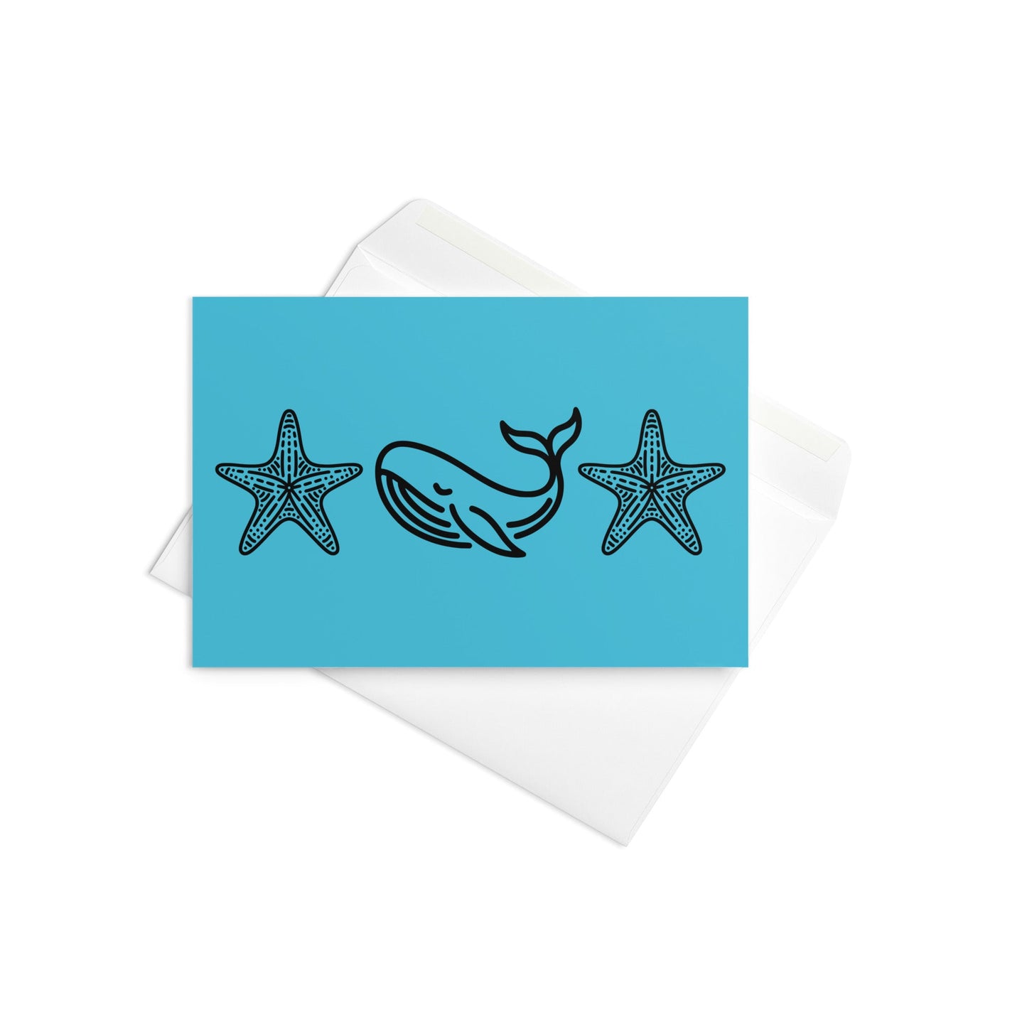 Whale II Greeting Card - Greeting Card - Discovery Co.