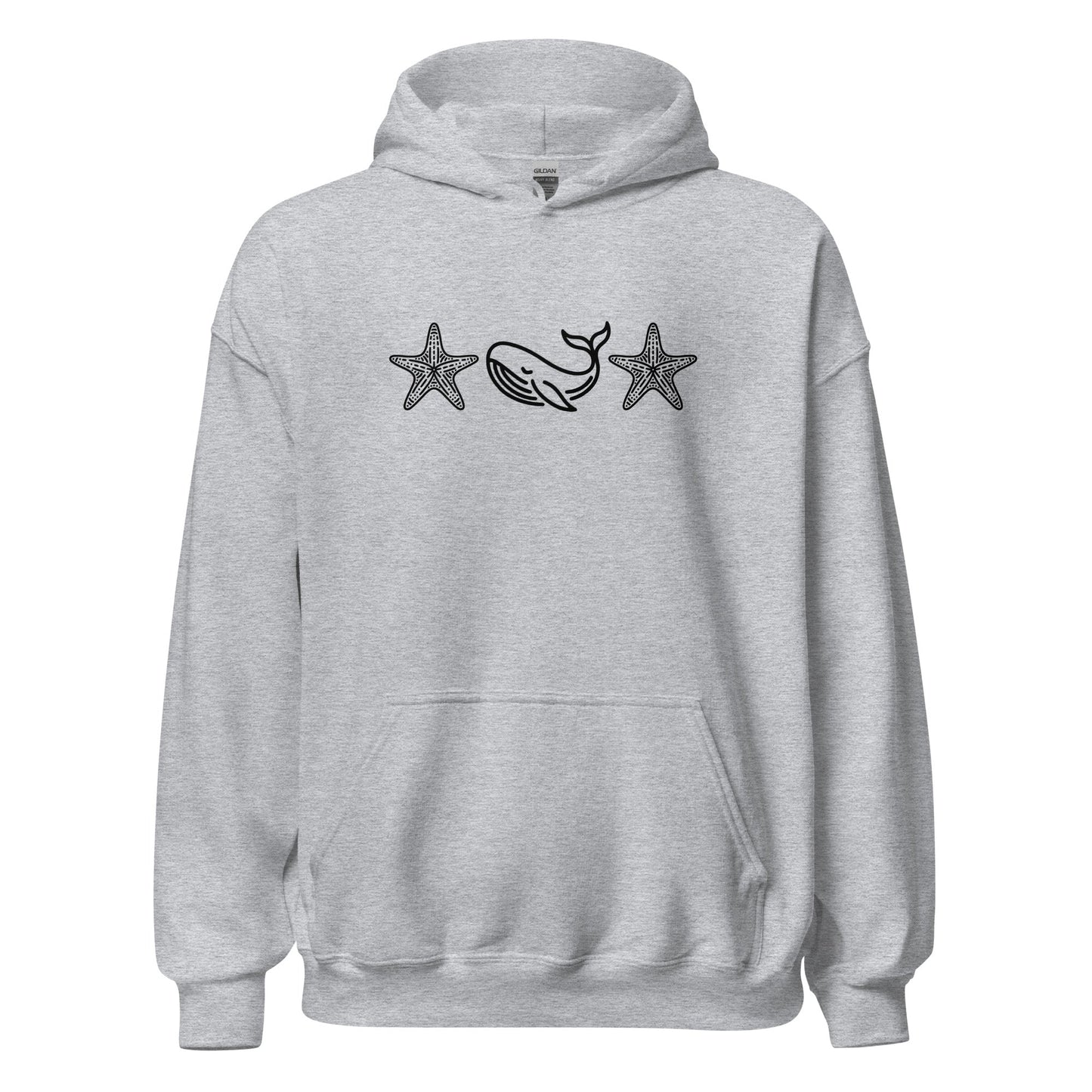 Whale II Men's (Unisex) Hoodie - Hoodies - Discovery Co.