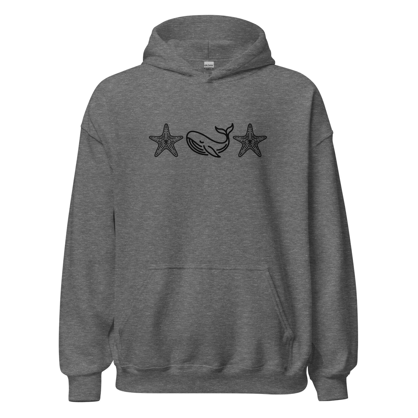 Whale II Men's (Unisex) Hoodie - Hoodies - Discovery Co.