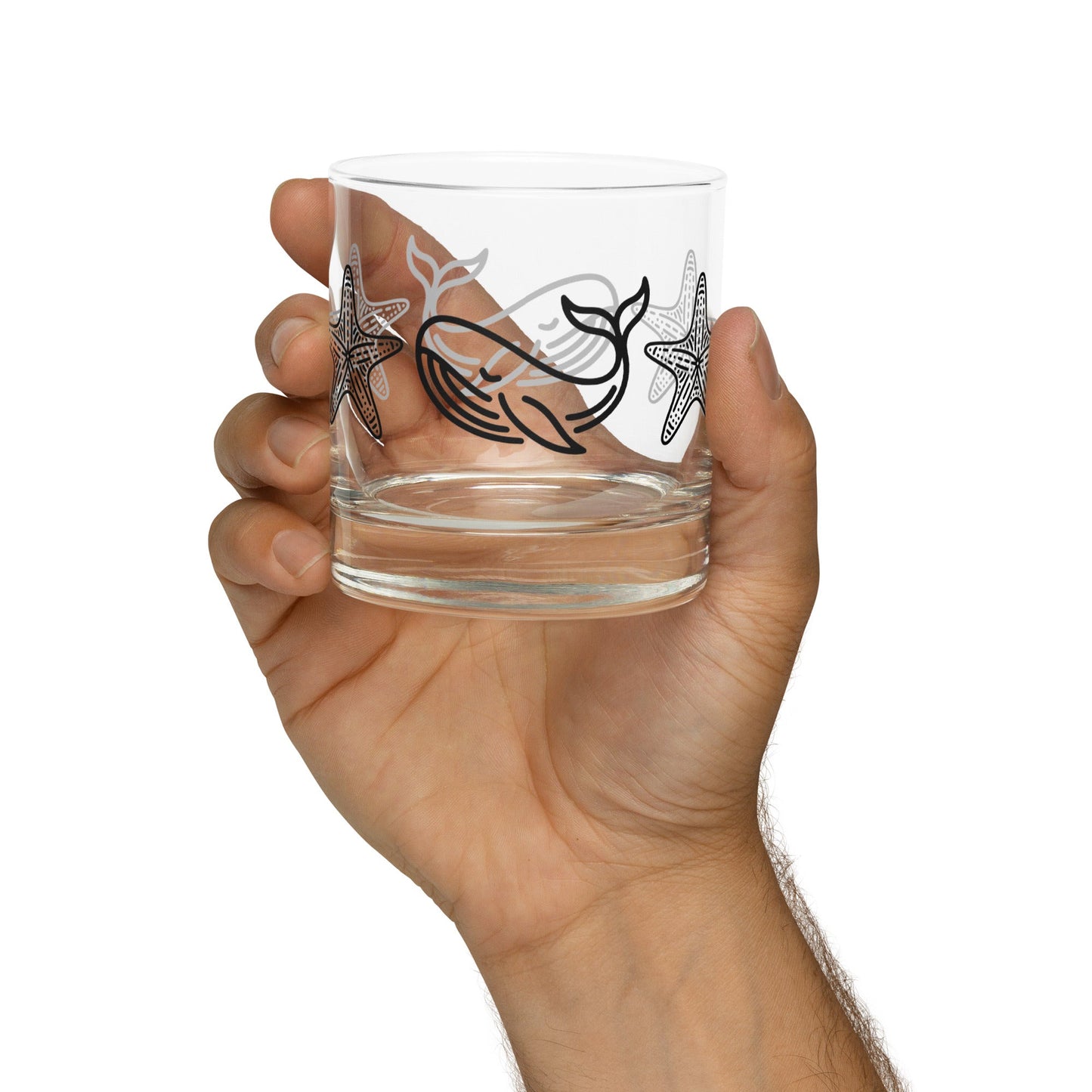 Whale II Rocks Glass - Rocks Glass - Discovery Co.