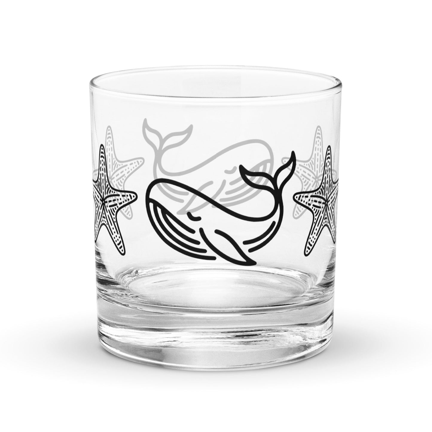 Whale II Rocks Glass - Rocks Glass - Discovery Co.