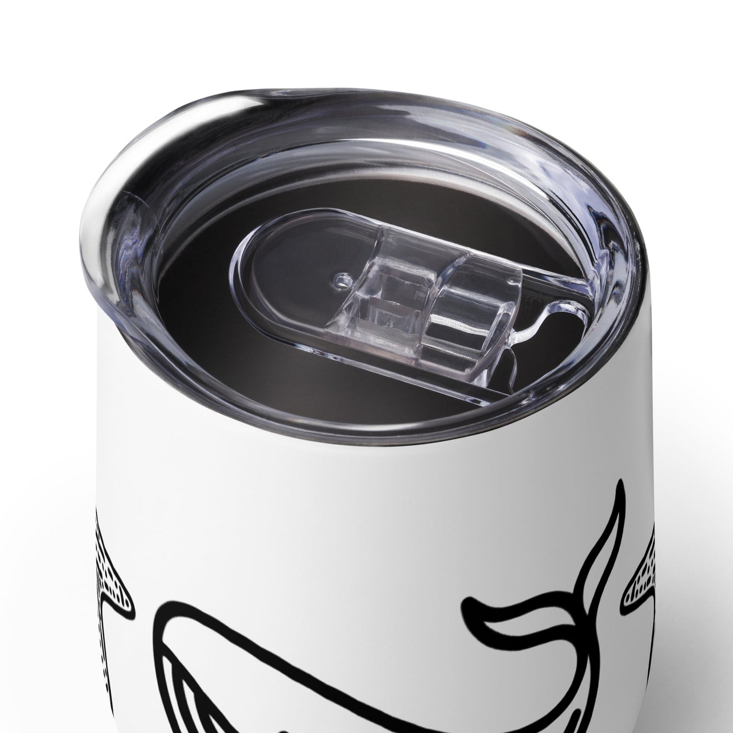 Whale II Stainless Steel Wine Tumbler - Steel Tumbler - Discovery Co.