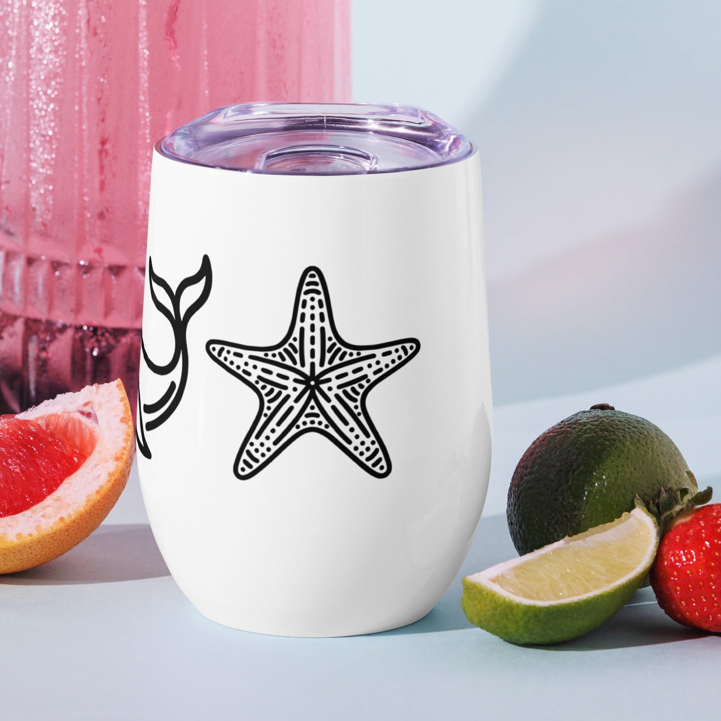 Whale II Stainless Steel Wine Tumbler - Steel Tumbler - Discovery Co.