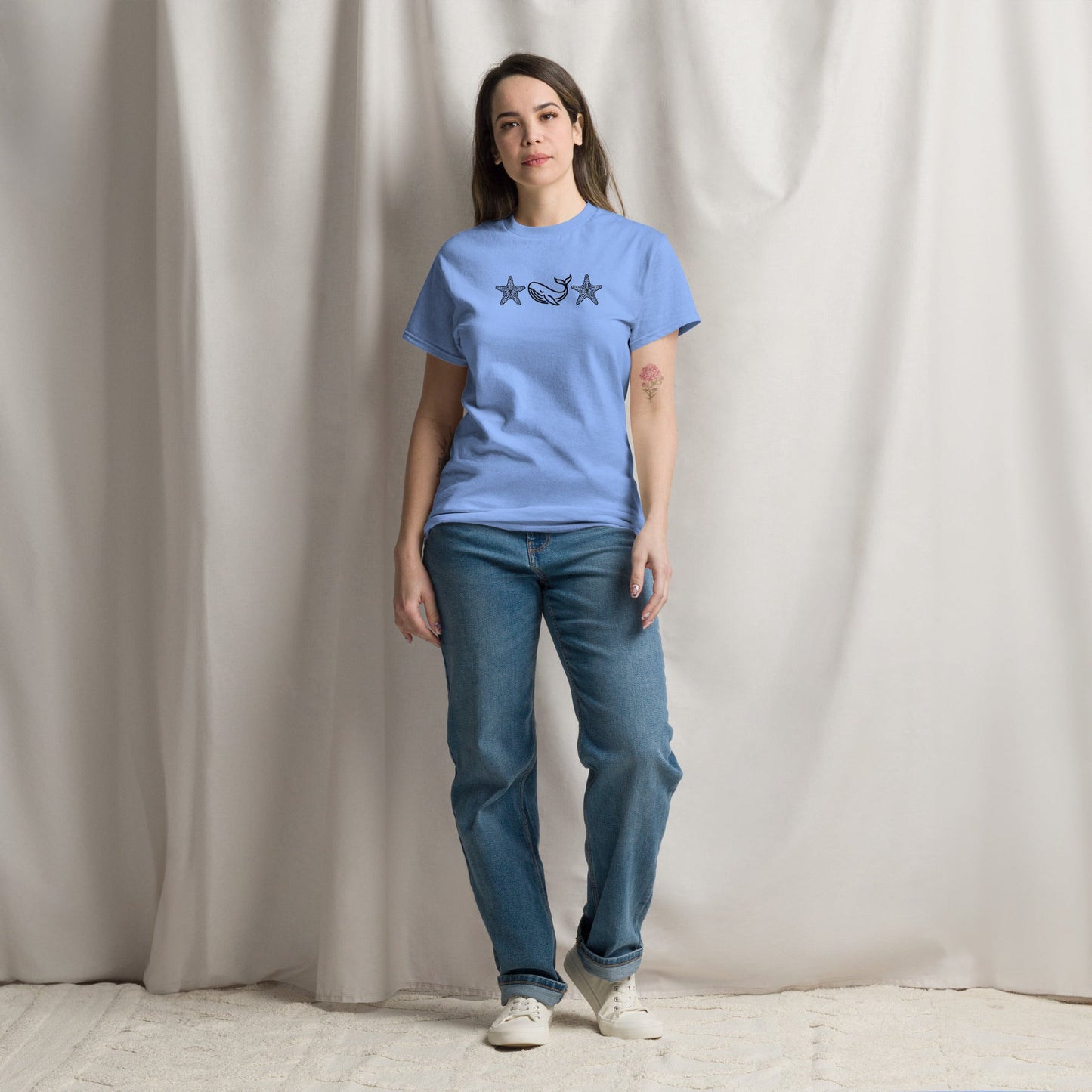 Whale II Women's (Unisex) Classic Tee - Women's Shirts - Discovery Co.