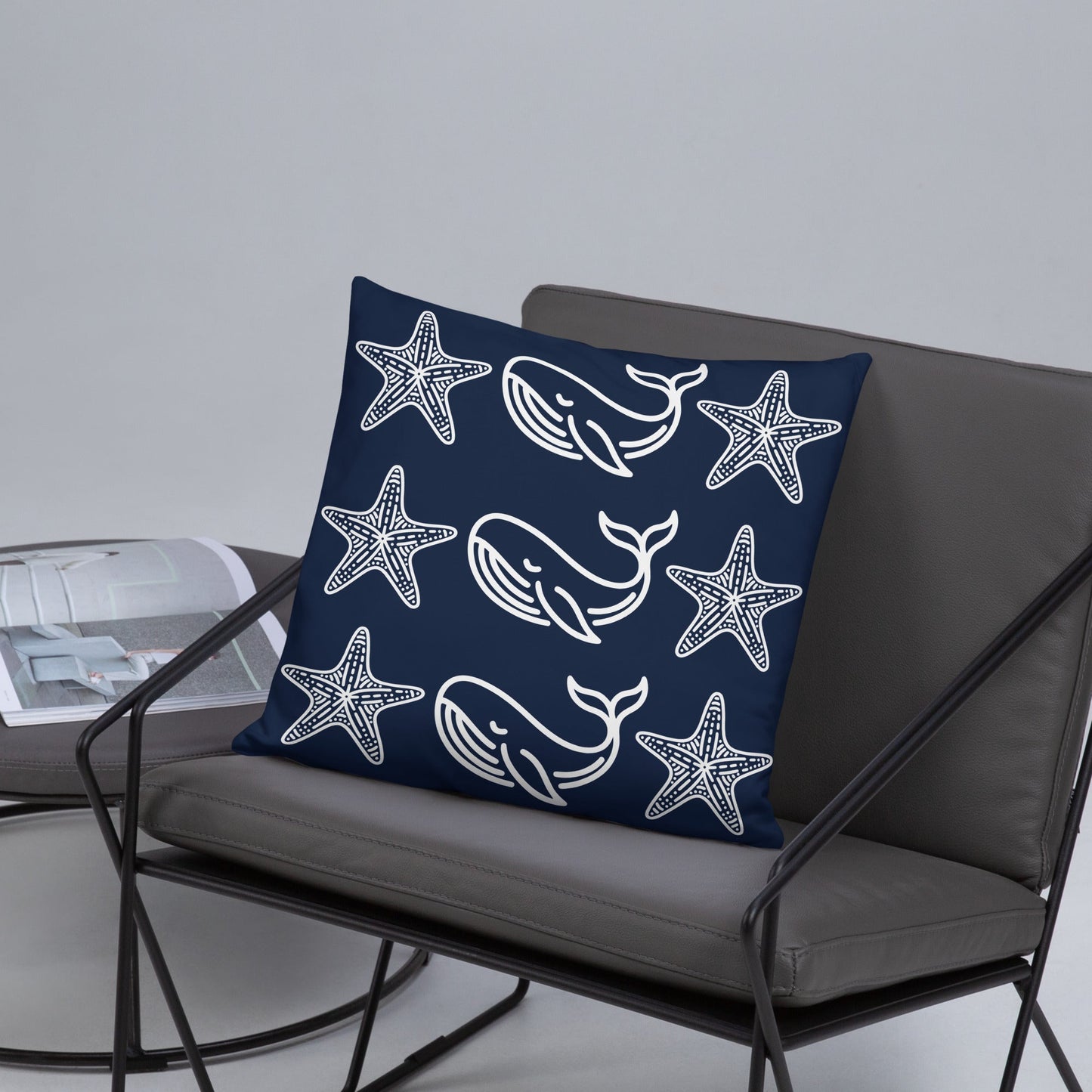 Whale III Basic Pillow - Pillows - Discovery Co.