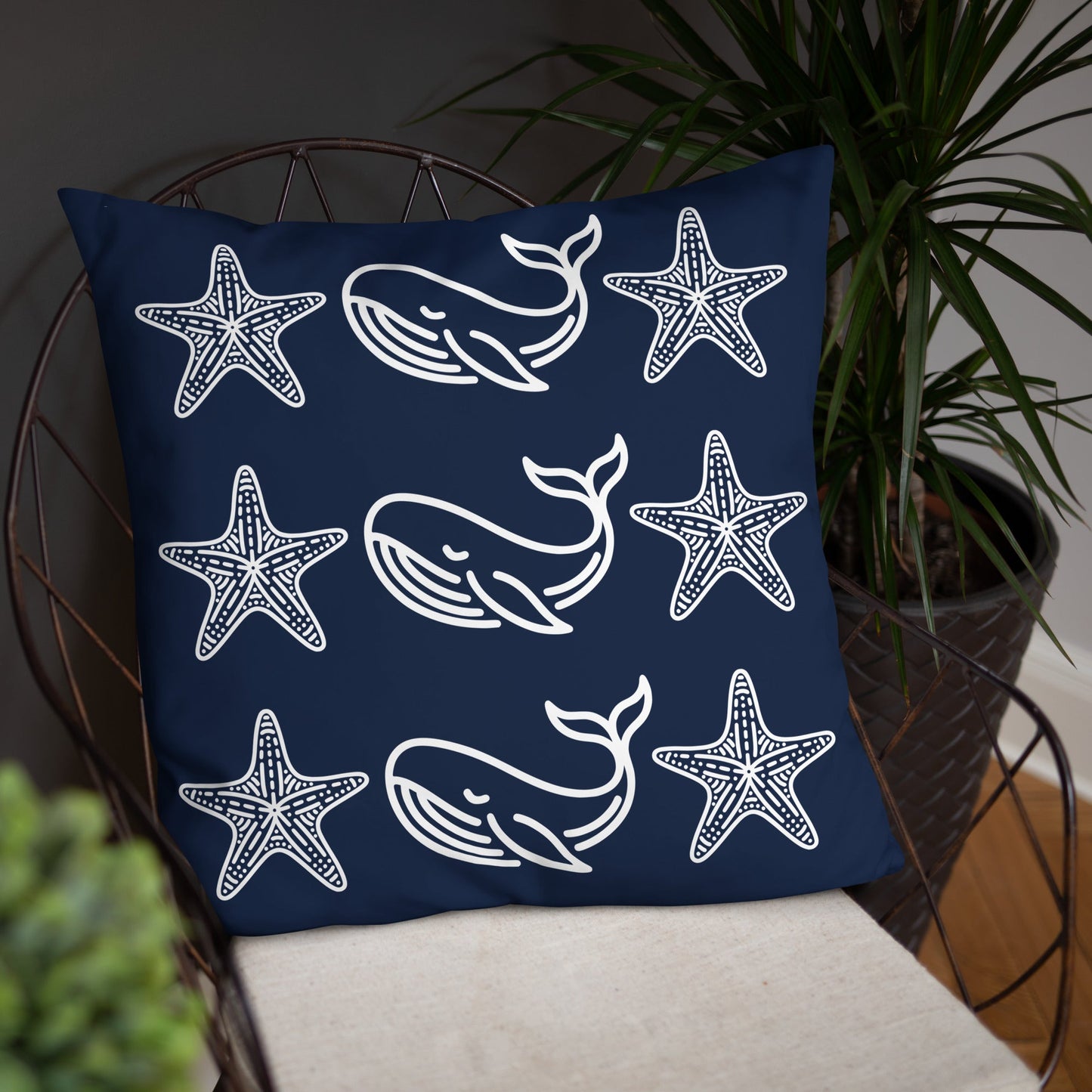 Whale III Basic Pillow - Pillows - Discovery Co.