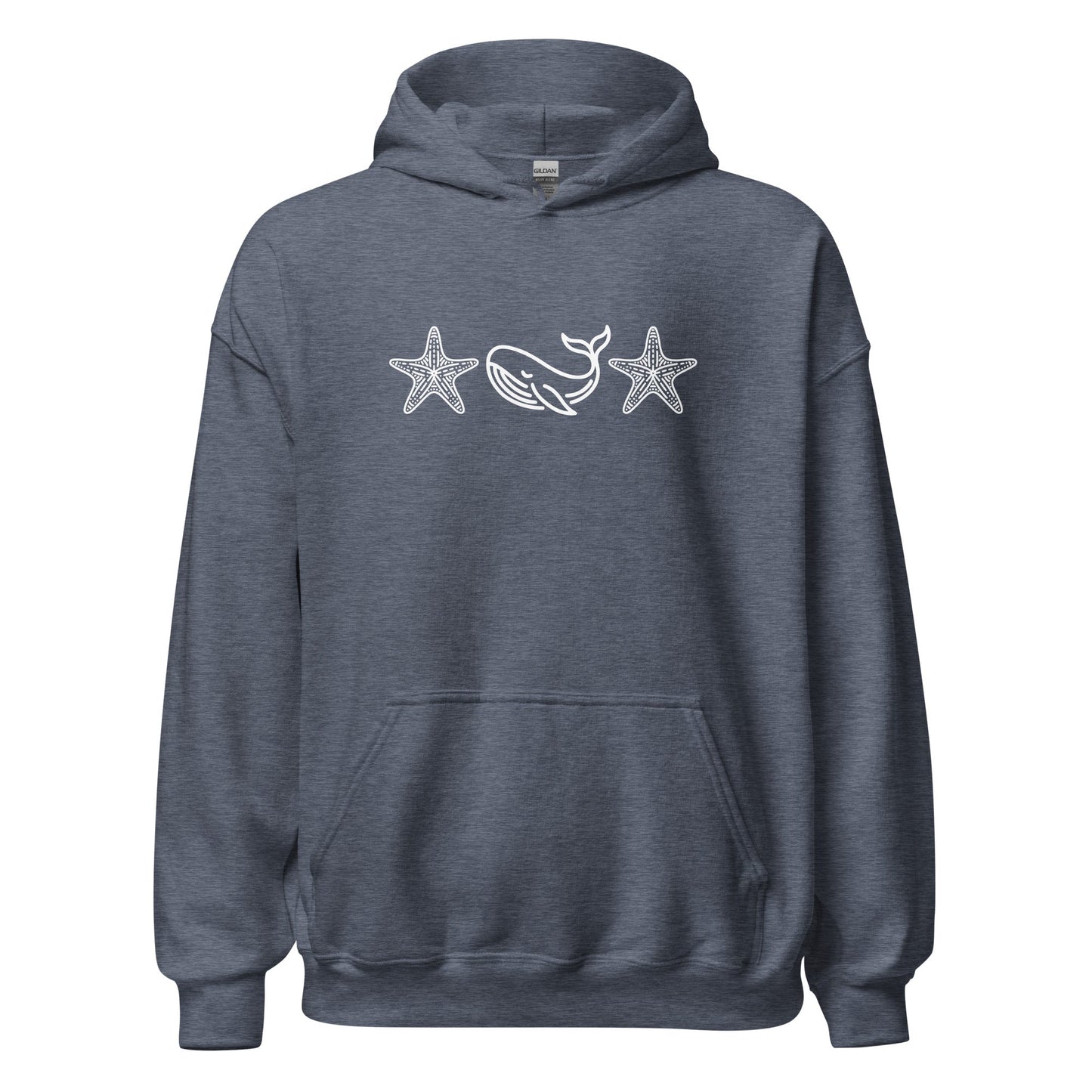 Whale Men's (Unisex) Hoodie - Hoodies - Discovery Co.