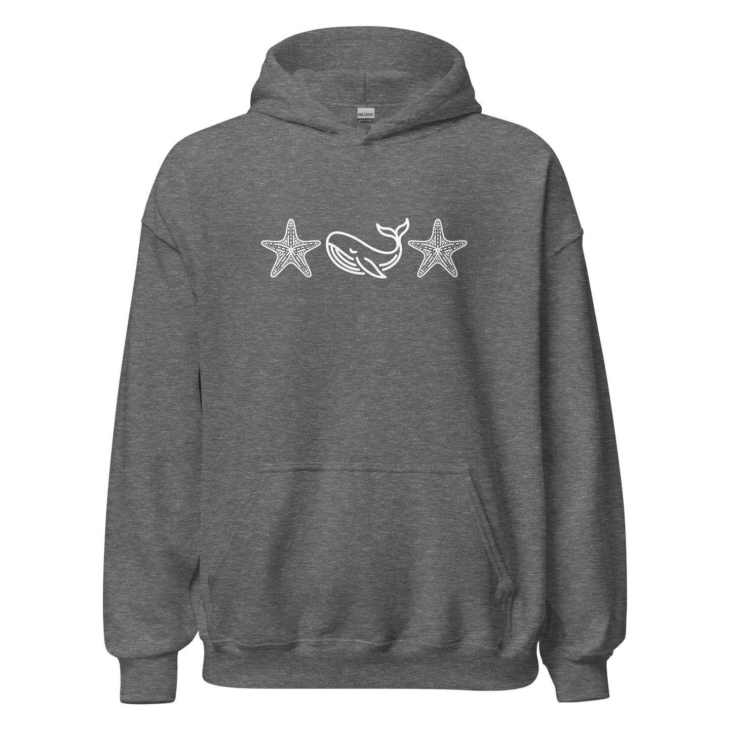 Whale Men's (Unisex) Hoodie - Hoodies - Discovery Co.