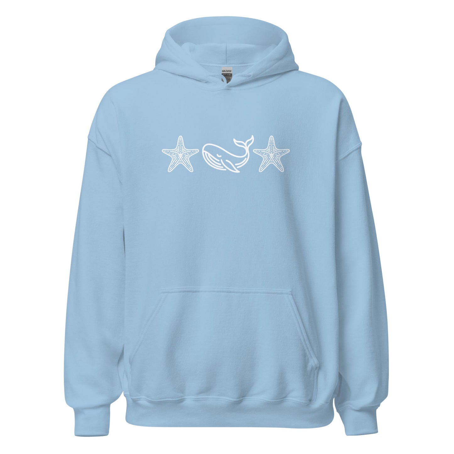 Whale Men's (Unisex) Hoodie - Hoodies - Discovery Co.