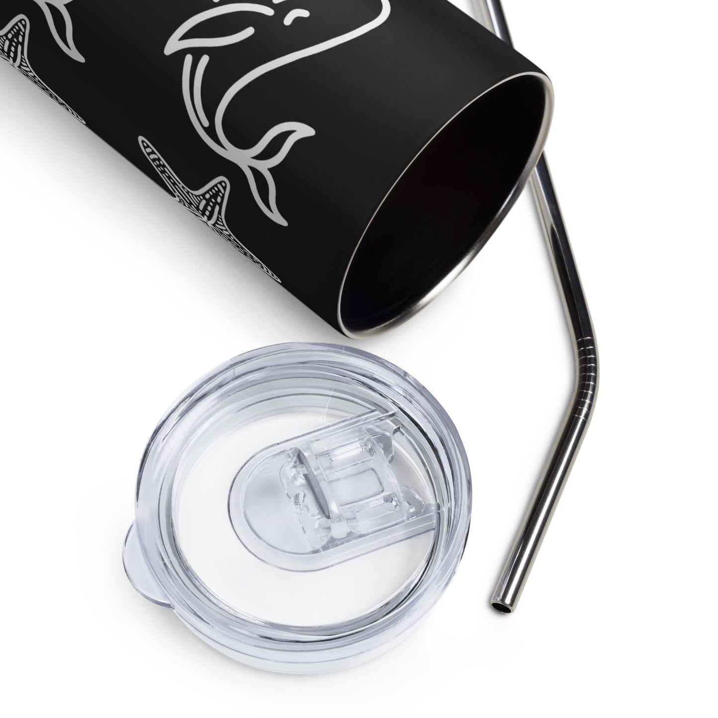 Whale Stainless Steel Tumbler - Steel Tumbler - Discovery Co.