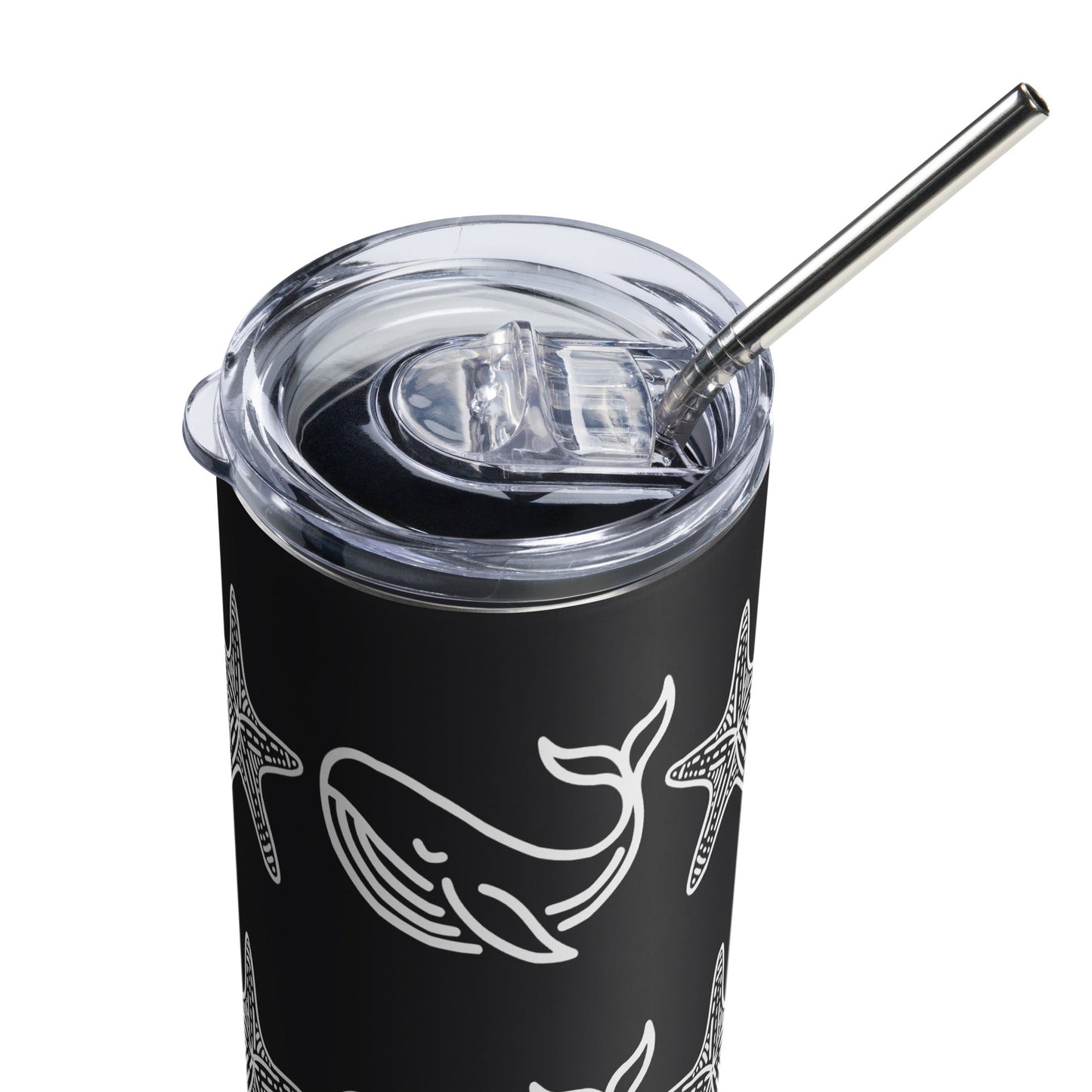 Whale Stainless Steel Tumbler - Steel Tumbler - Discovery Co.