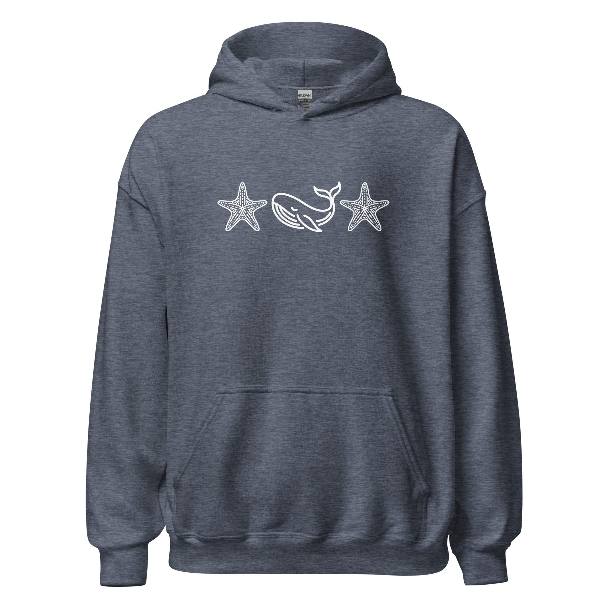 Whale Women's (Unisex) Hoodie - Hoodies - Discovery Co.