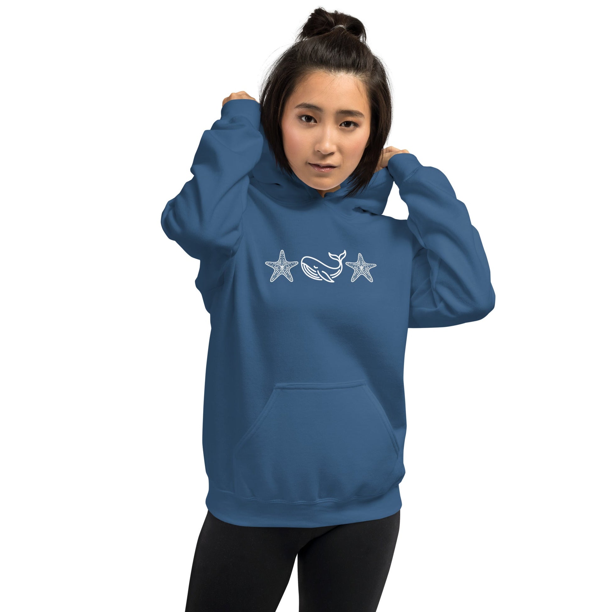 Whale Women's (Unisex) Hoodie - Hoodies - Discovery Co.