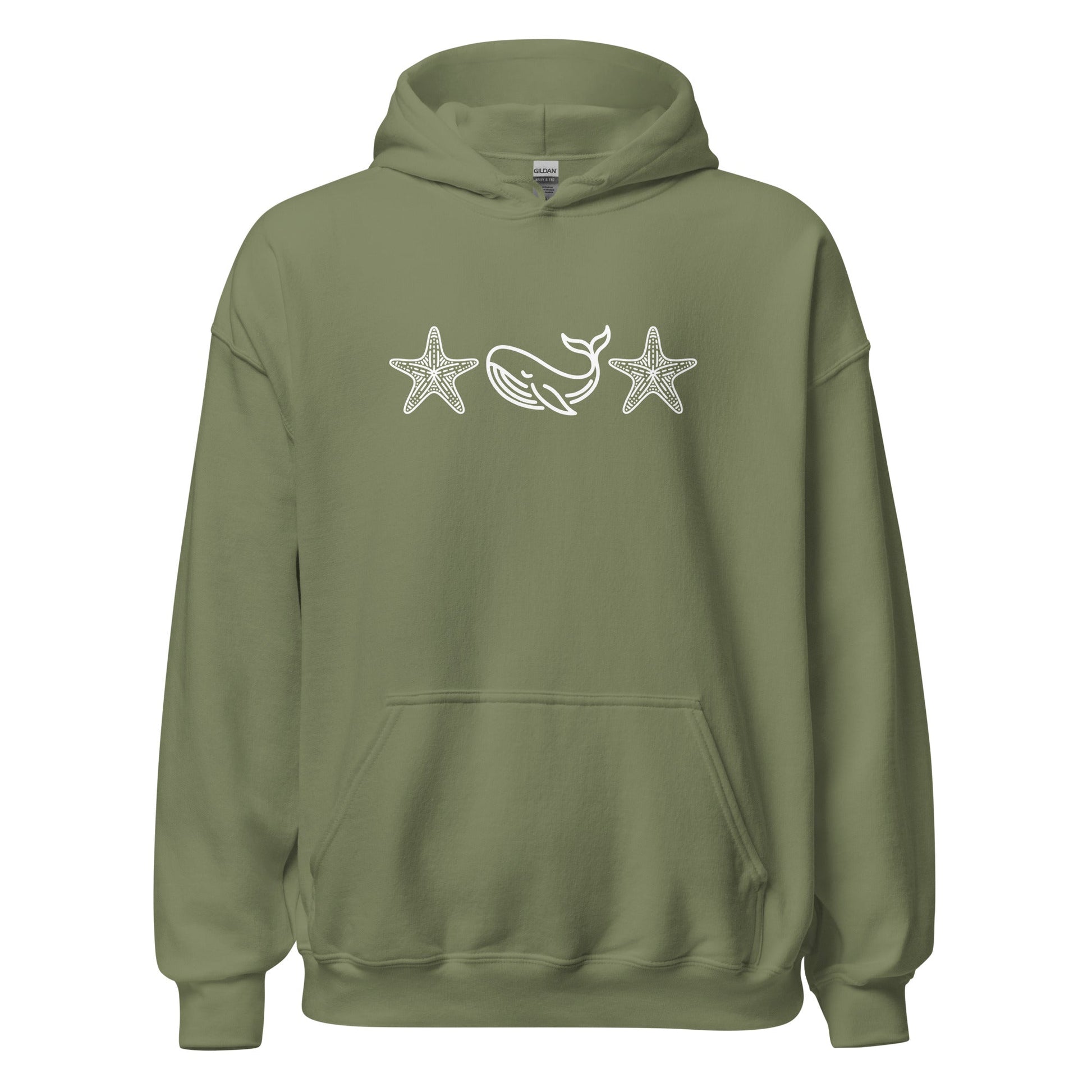 Whale Women's (Unisex) Hoodie - Hoodies - Discovery Co.