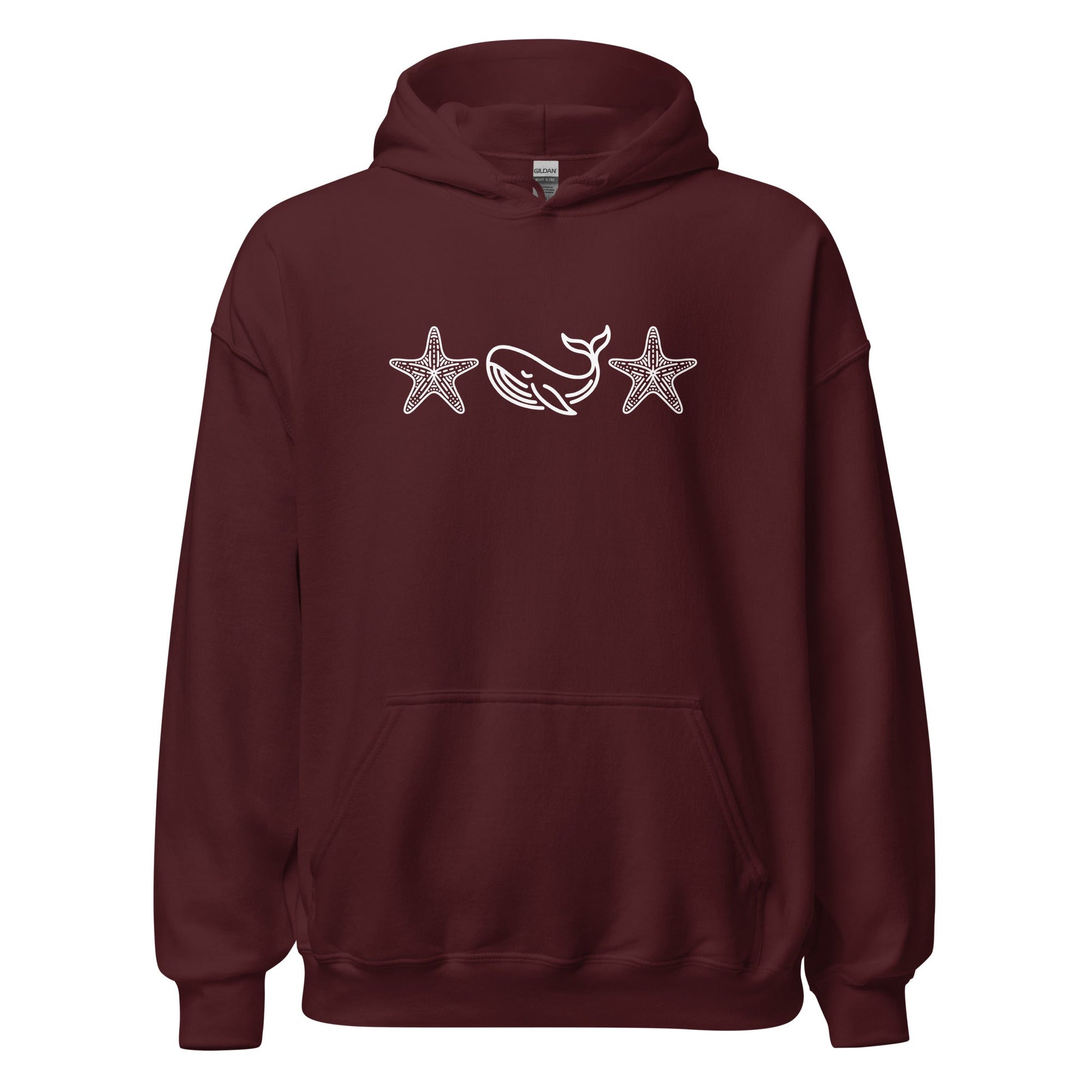 Whale Women's (Unisex) Hoodie - Hoodies - Discovery Co.