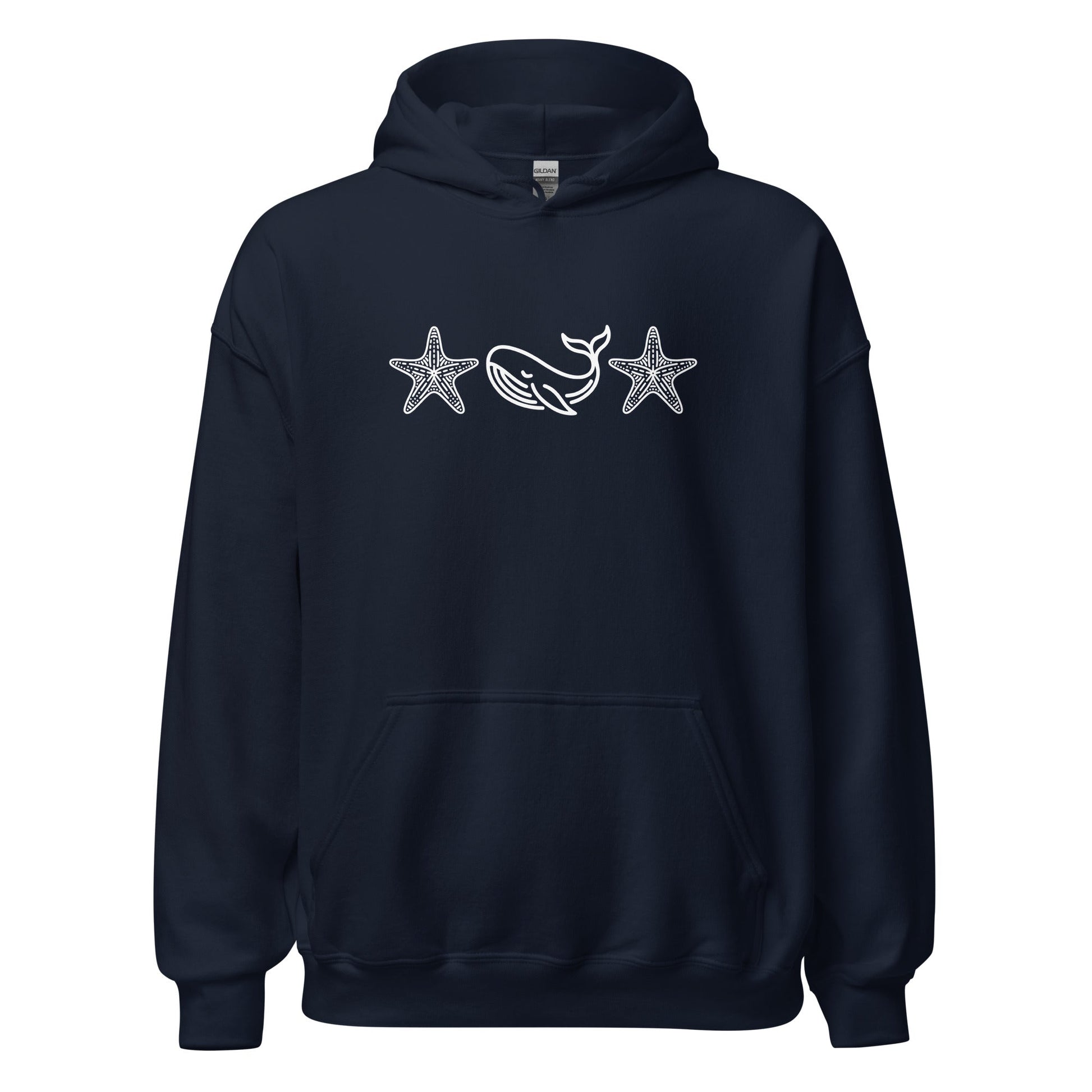 Whale Women's (Unisex) Hoodie - Hoodies - Discovery Co.