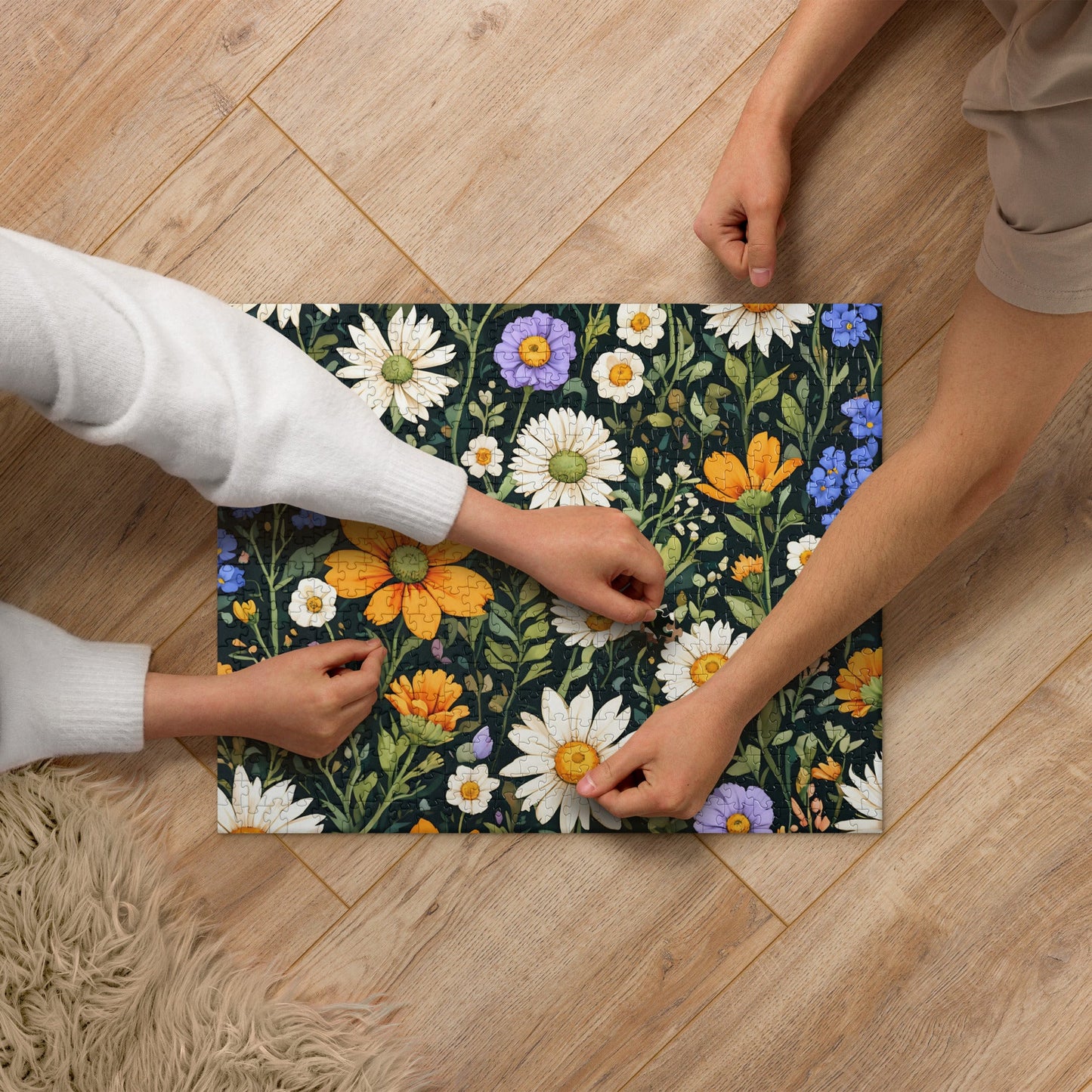 Wildflower Mix Jigsaw Puzzle - Puzzle - Discovery Co.