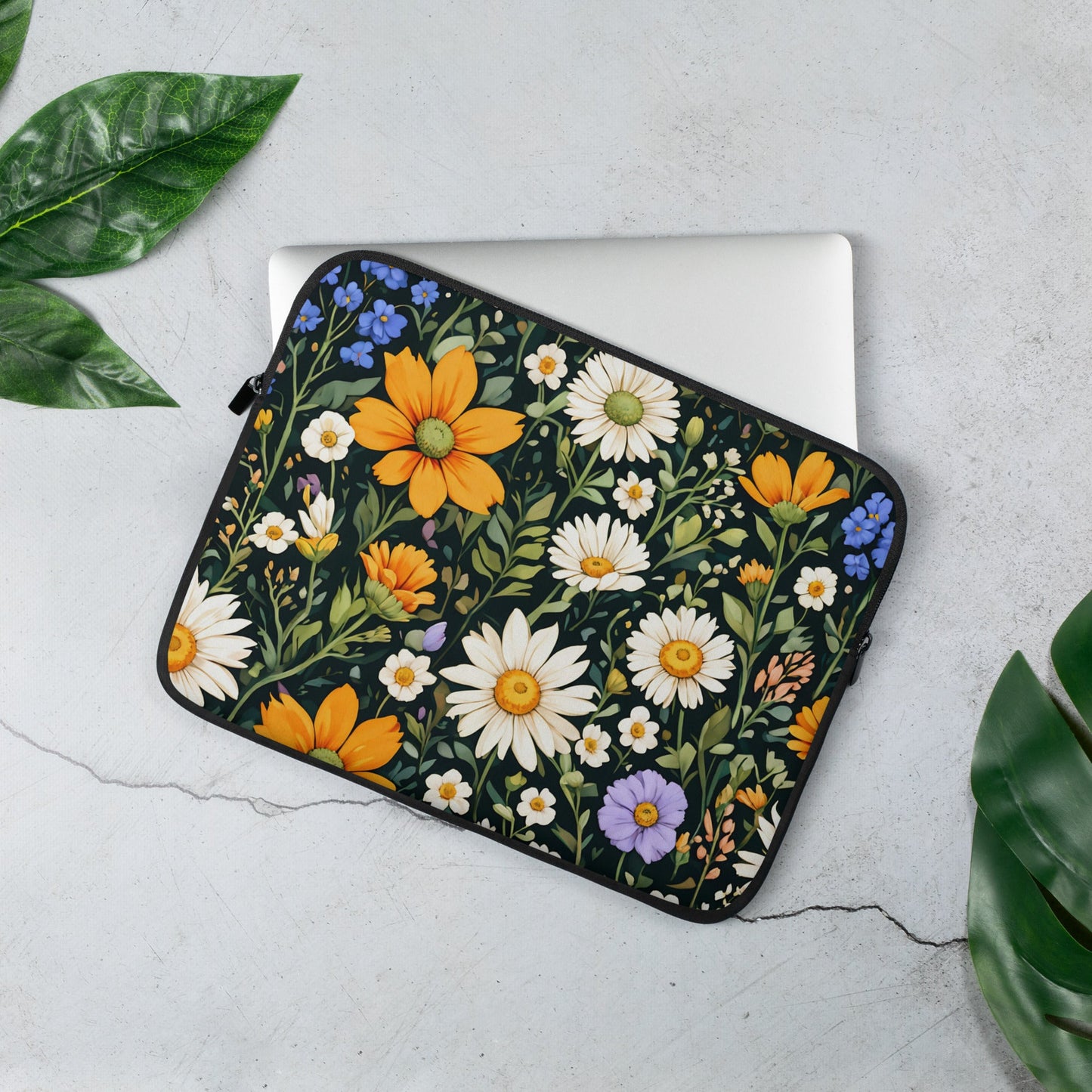Wildflower Mix Laptop Sleeve - Laptop Cases - Discovery Co.