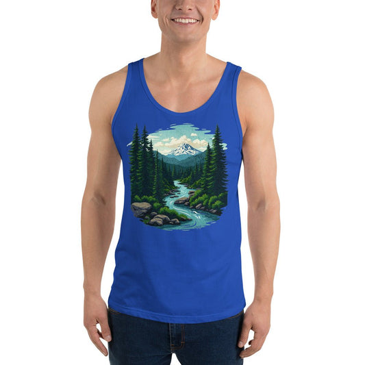 Winding River Men's Tank Top - Men's Shirts - Discovery Co.