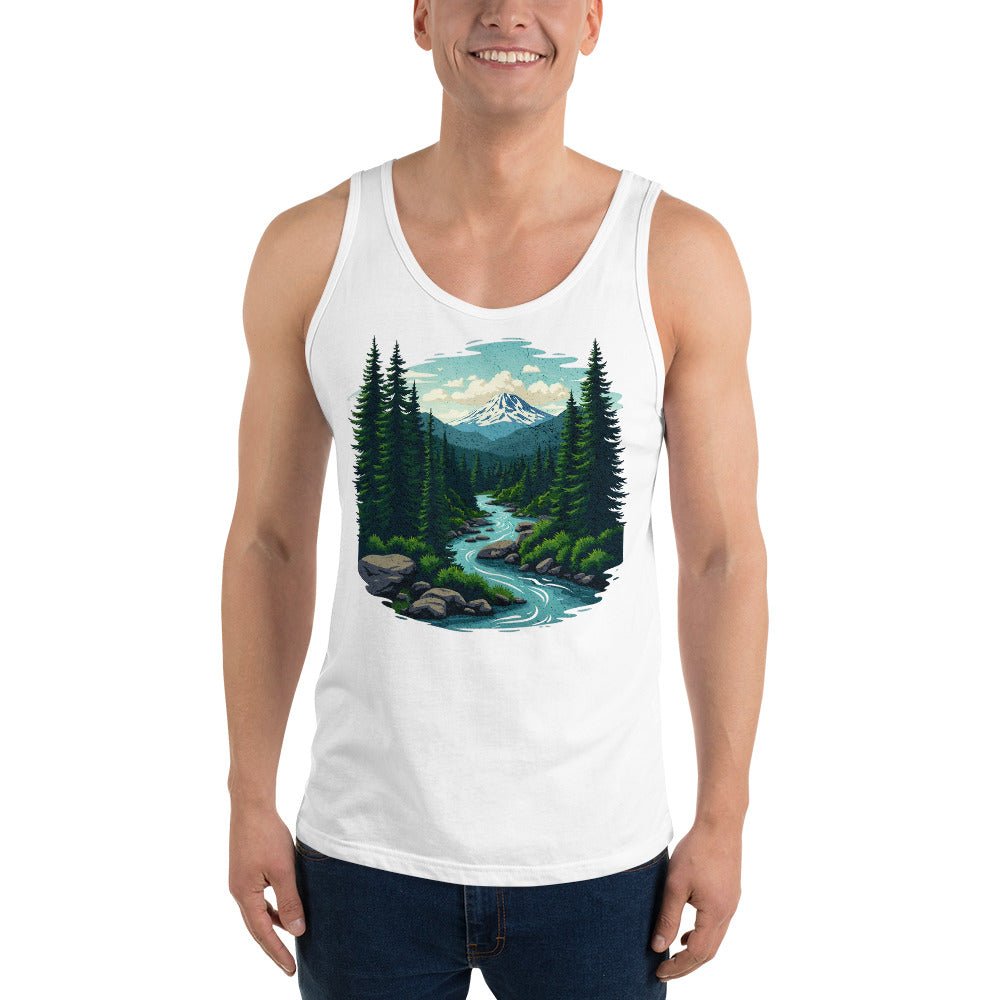 Winding River Men's Tank Top - Men's Shirts - Discovery Co.