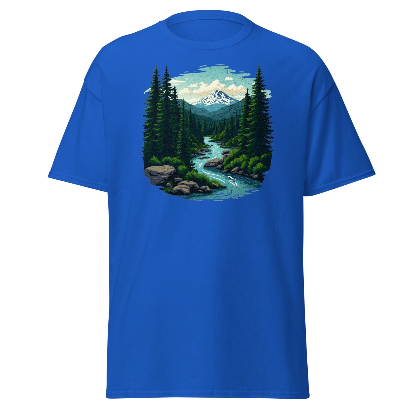 Winding River Men's (Unisex) Classic Tee - Men's Shirts - Discovery Co.