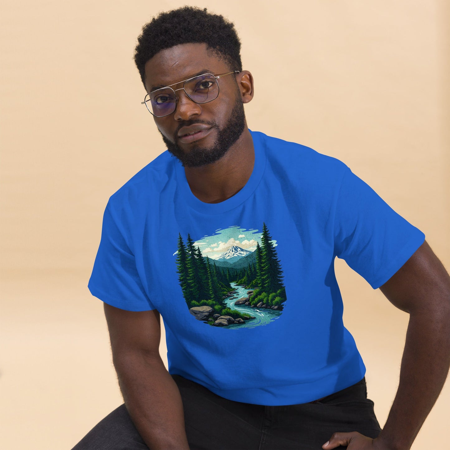 Winding River Men's (Unisex) Classic Tee - Men's Shirts - Discovery Co.