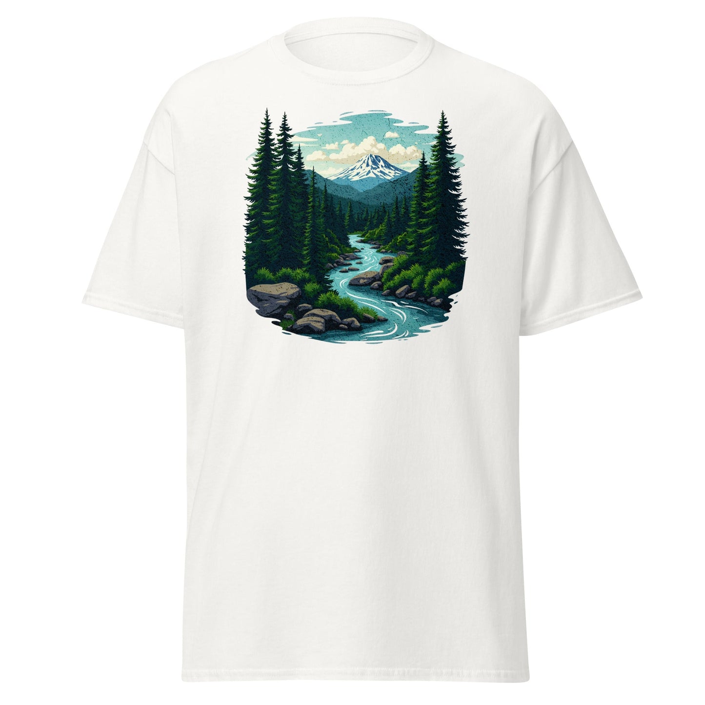 Winding River Men's (Unisex) Classic Tee - Men's Shirts - Discovery Co.
