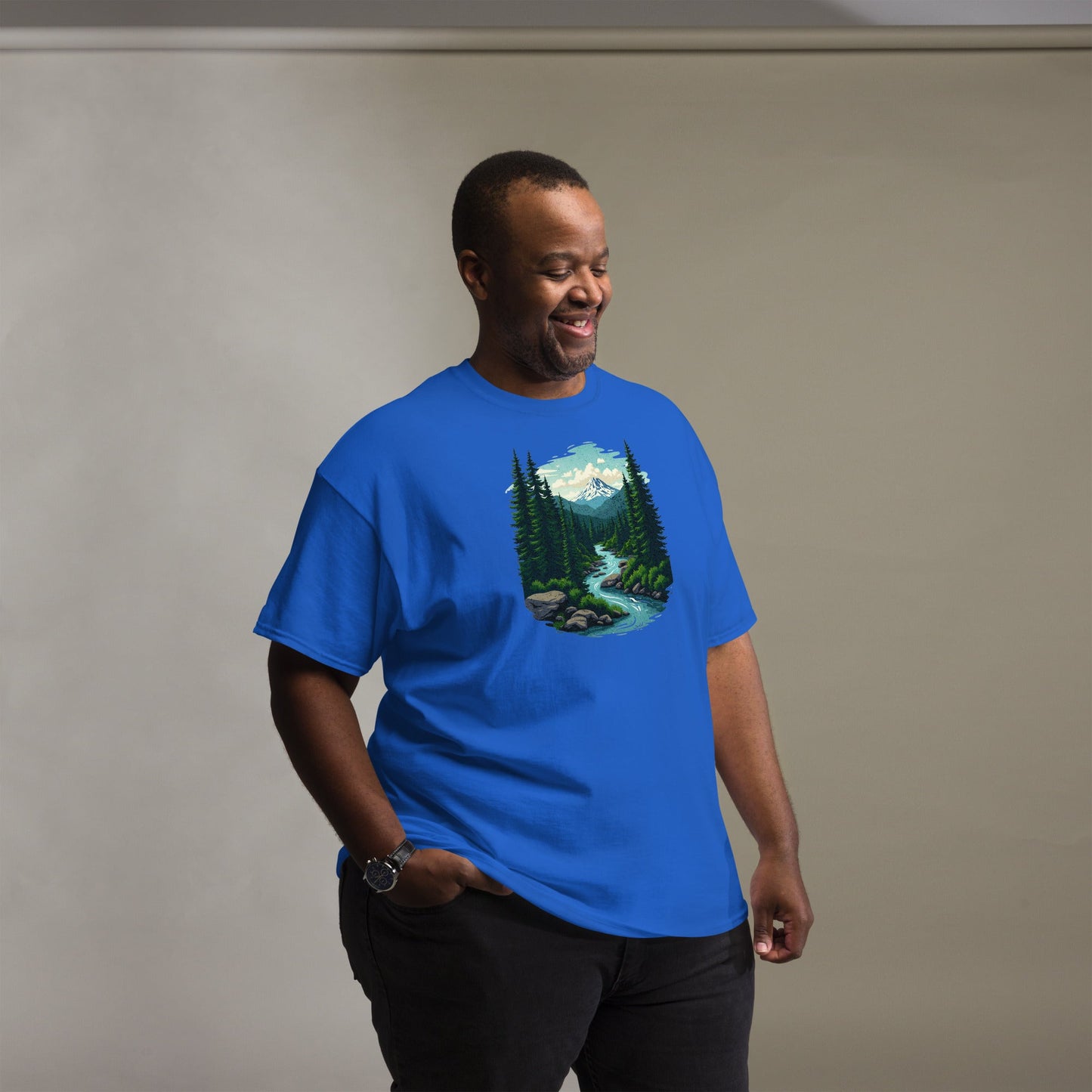 Winding River Men's (Unisex) Classic Tee - Men's Shirts - Discovery Co.