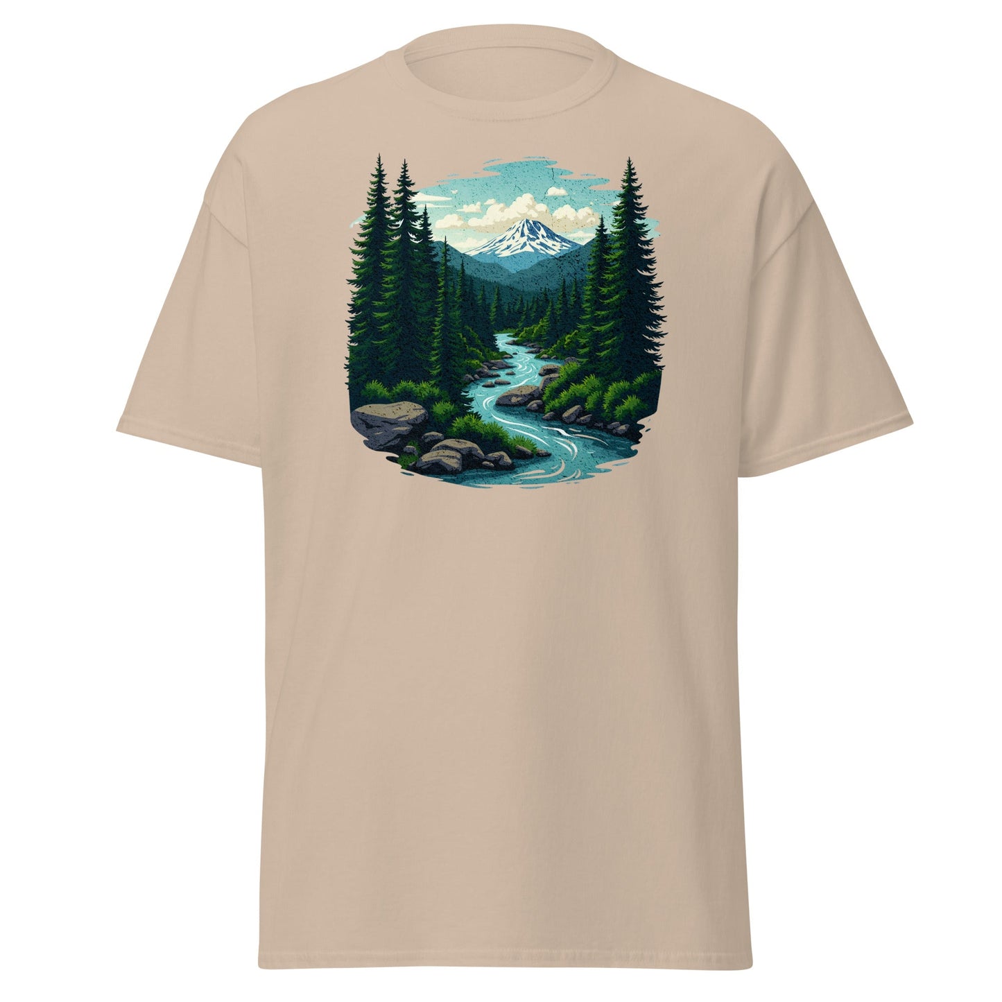 Winding River Men's (Unisex) Classic Tee - Men's Shirts - Discovery Co.