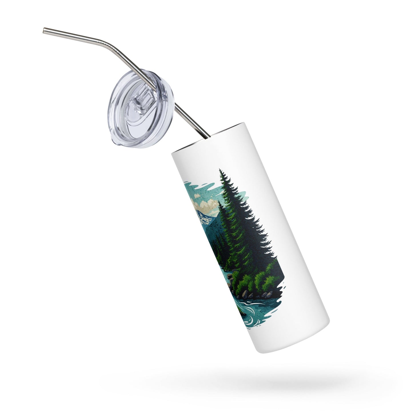 Winding River Stainless Steel Tumbler - Steel Tumbler - Discovery Co.