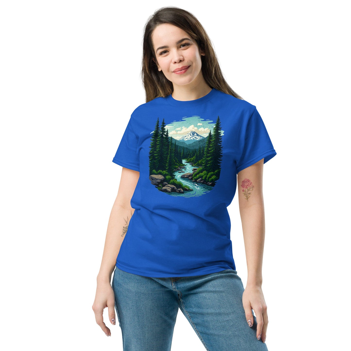 Winding River Women's (Unisex) Classic Tee - Women's Shirts - Discovery Co.