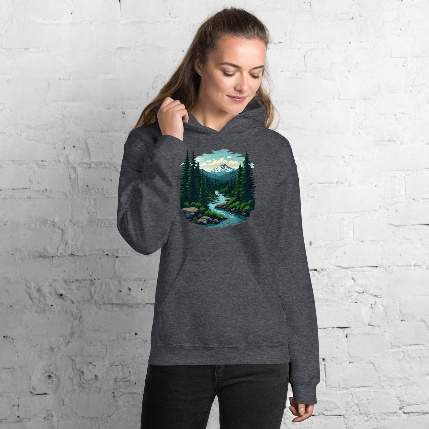 Winding River Women's (Unisex) Hoodie - Hoodies - Discovery Co.