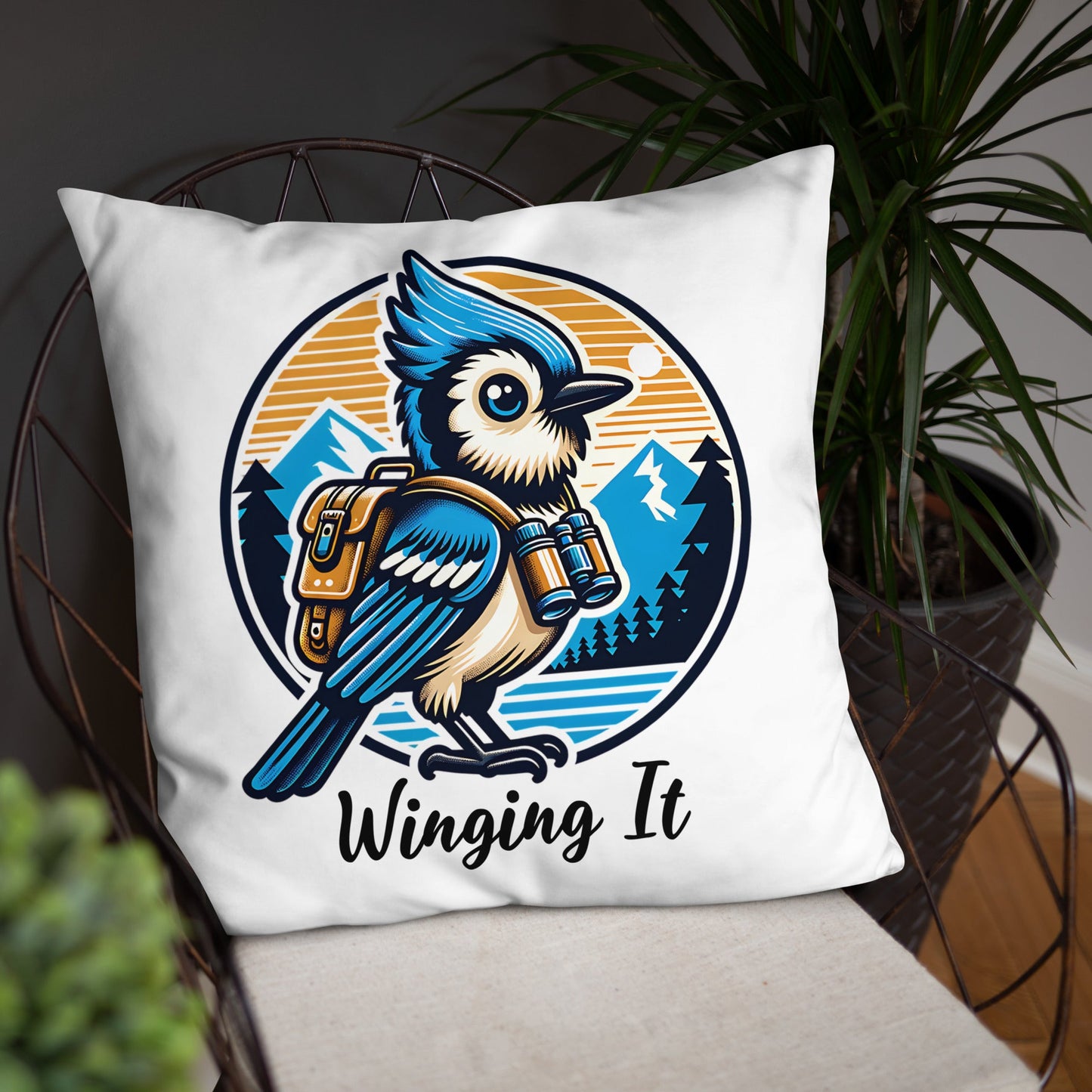 Winging It Basic Pillow - Pillows - Discovery Co.