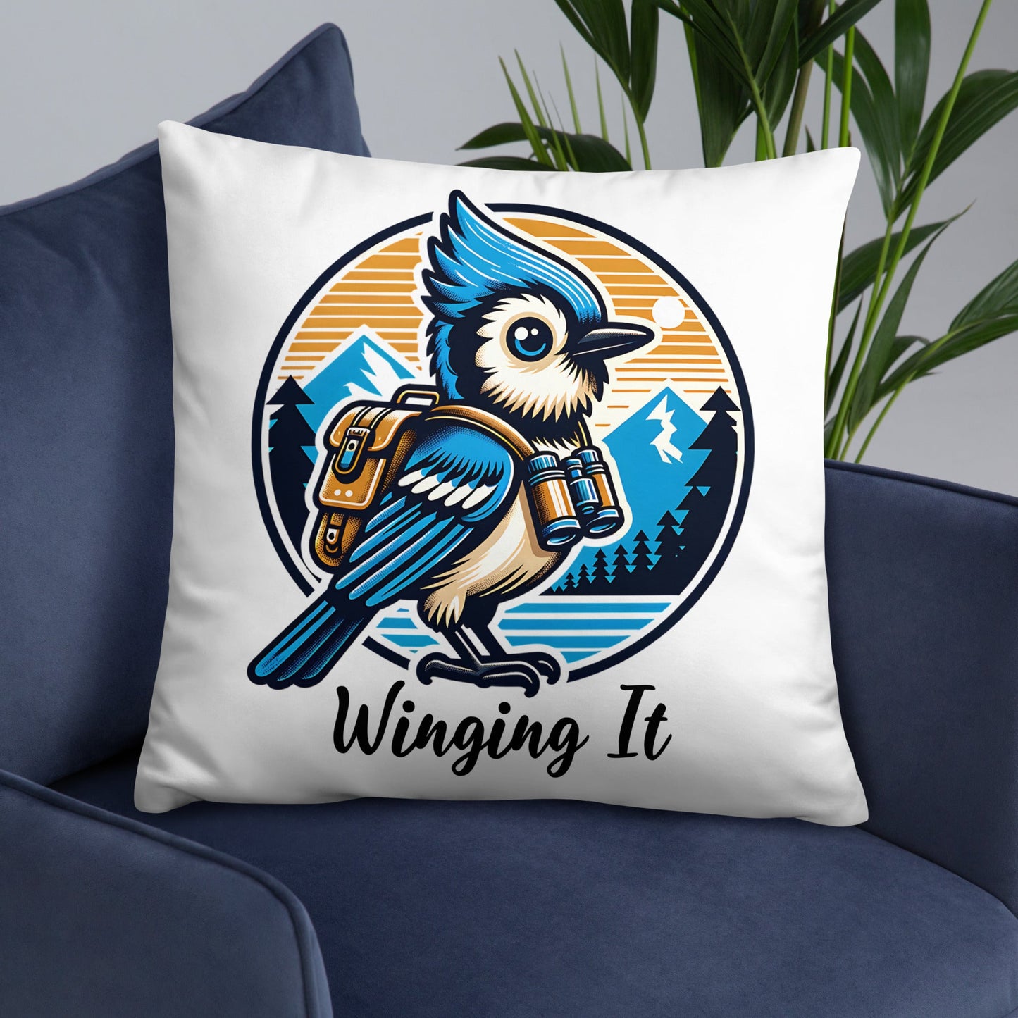 Winging It Basic Pillow - Pillows - Discovery Co.