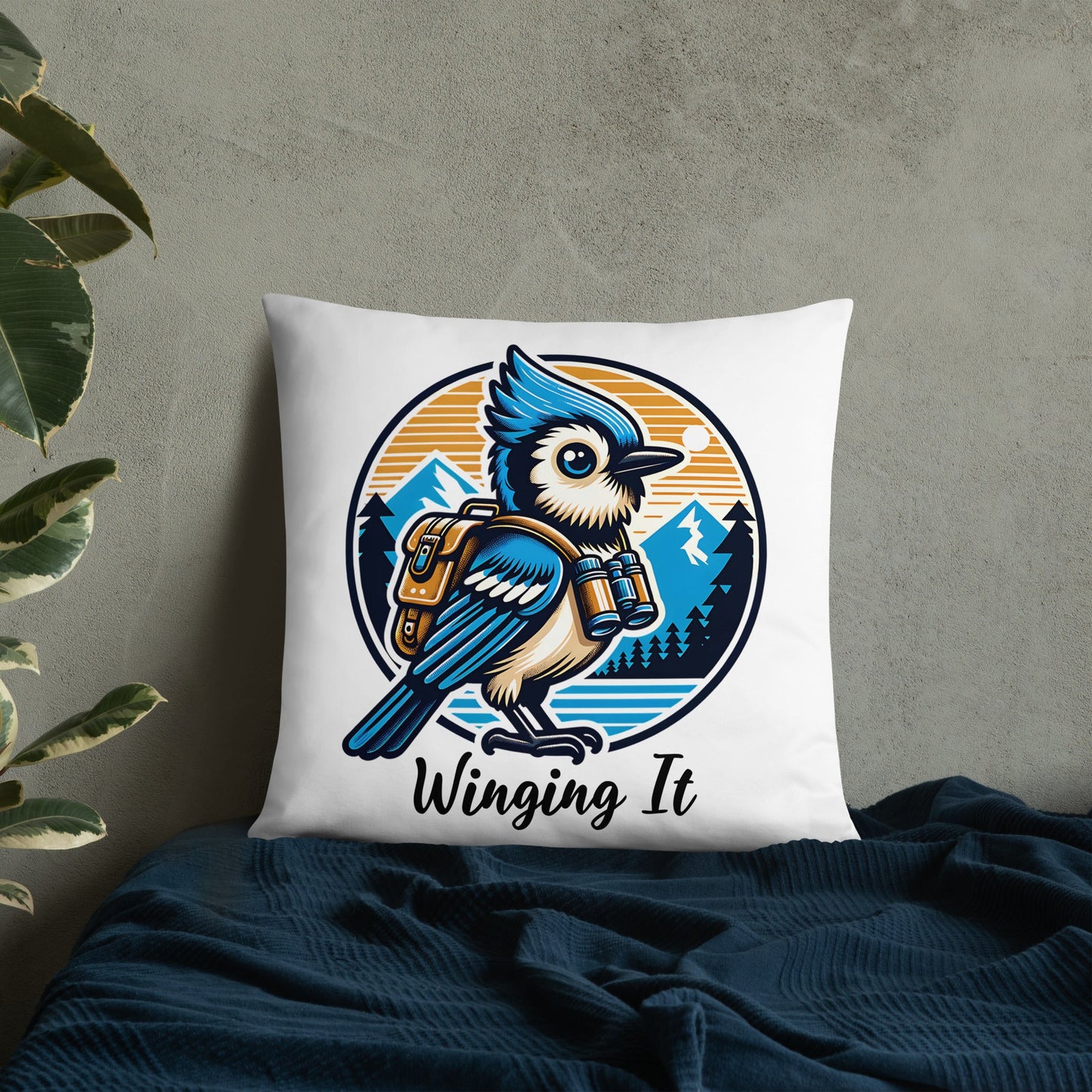 Winging It Basic Pillow - Pillows - Discovery Co.