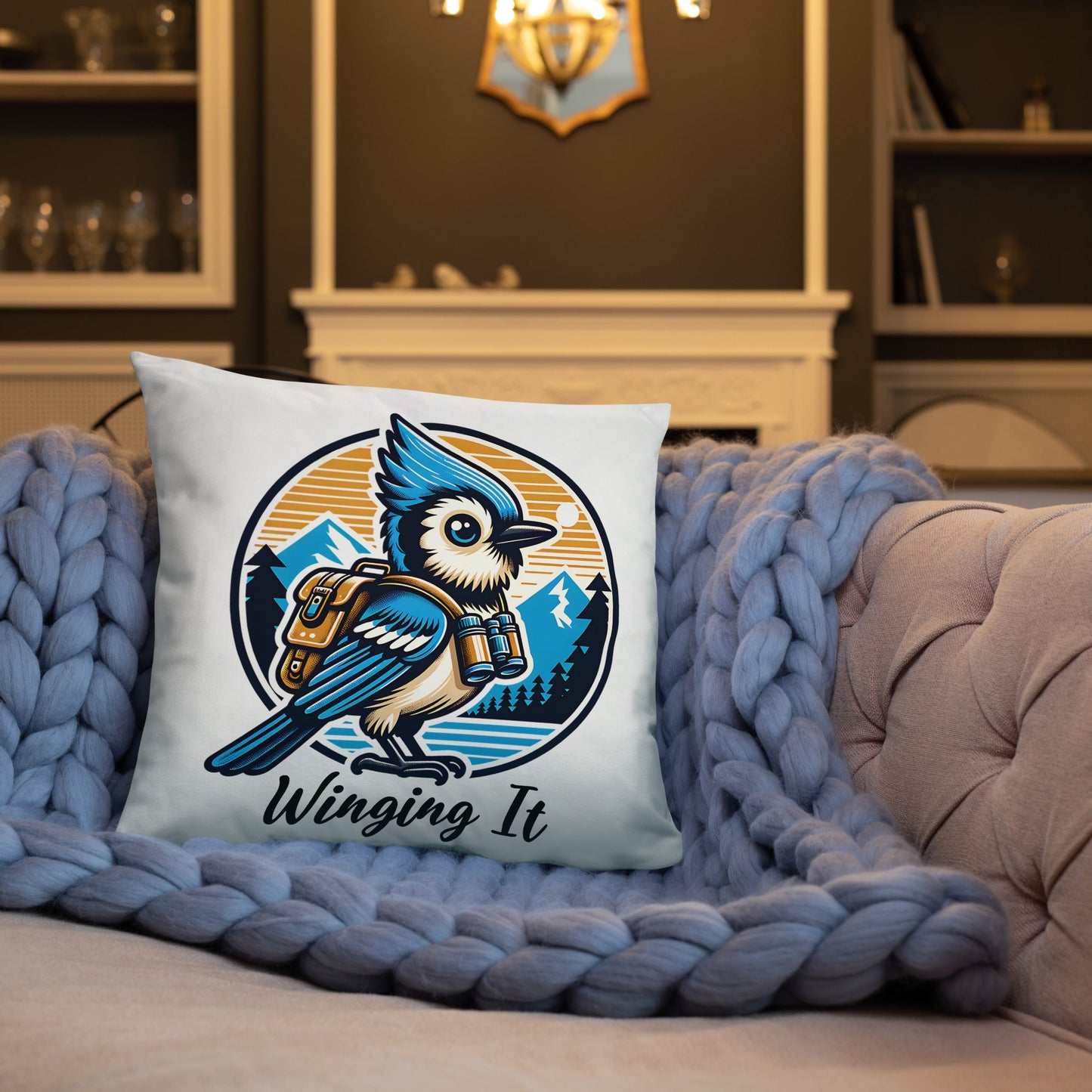 Winging It Basic Pillow - Pillows - Discovery Co.