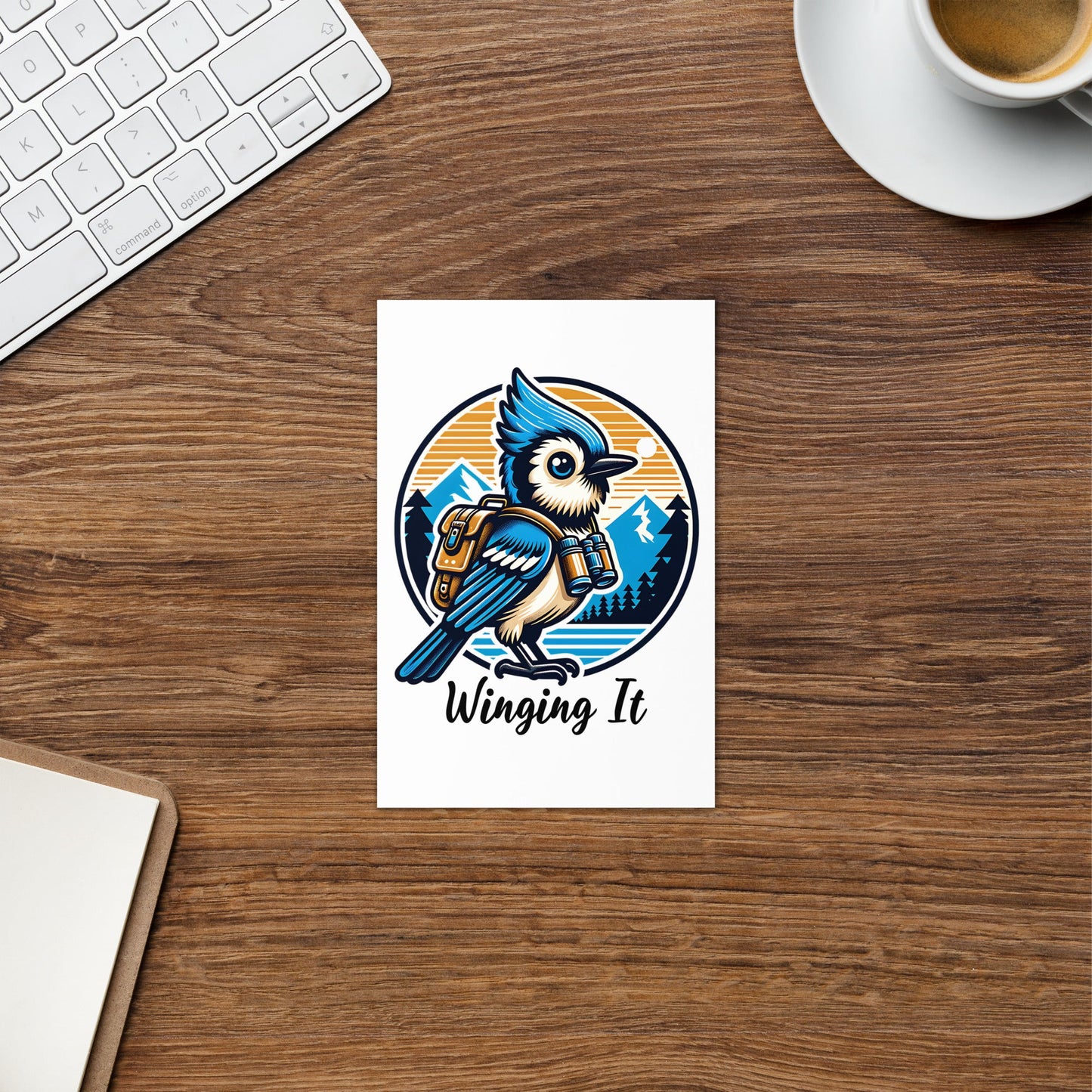 Winging It Greeting Card - Greeting Card - Discovery Co.