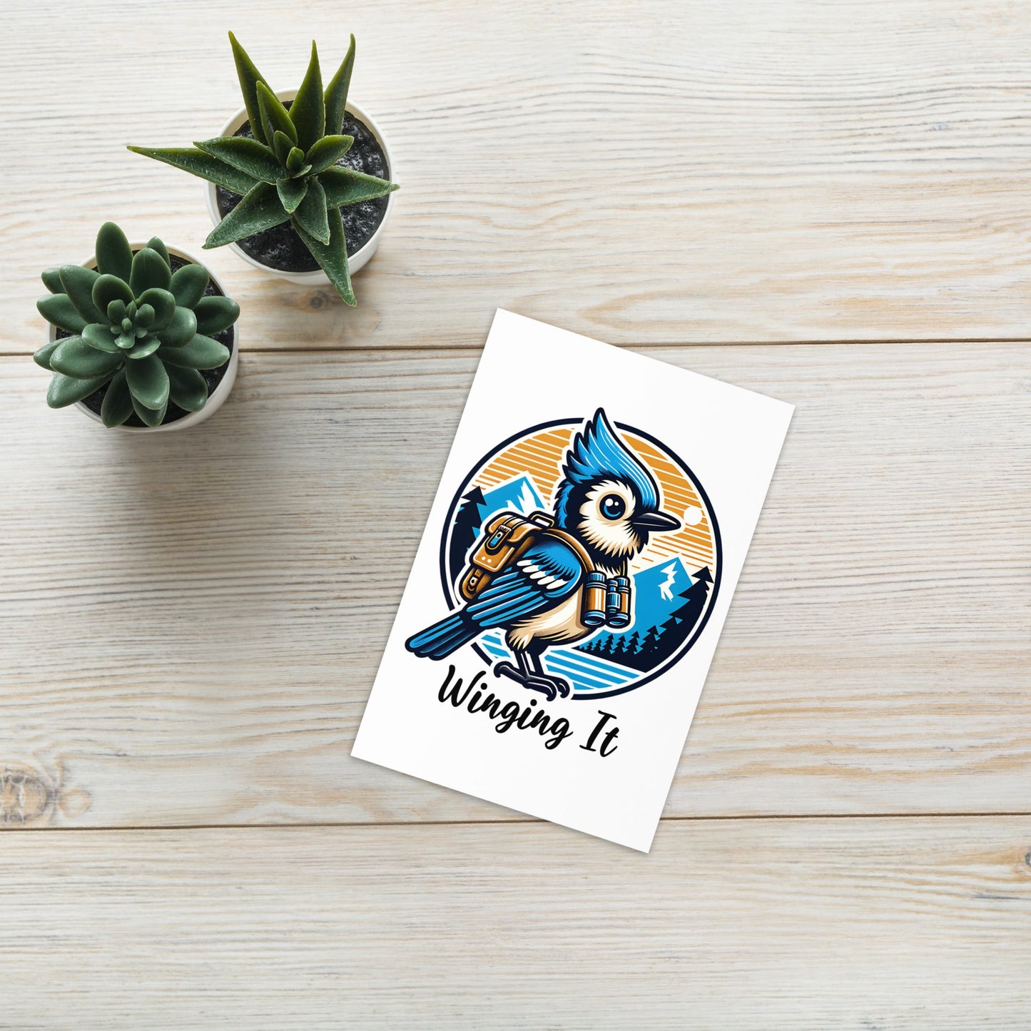 Winging It Greeting Card - Greeting Card - Discovery Co.