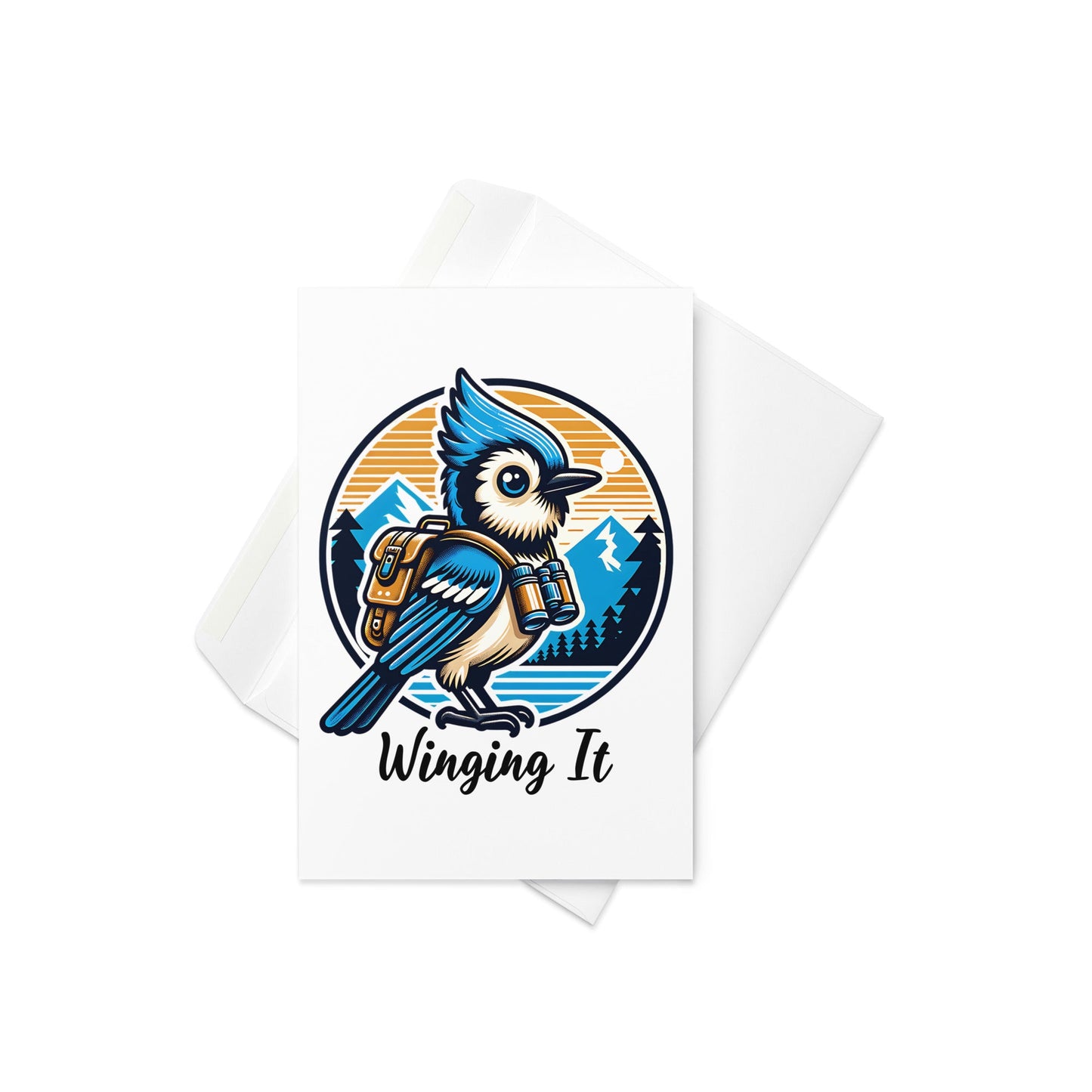 Winging It Greeting Card - Greeting Card - Discovery Co.