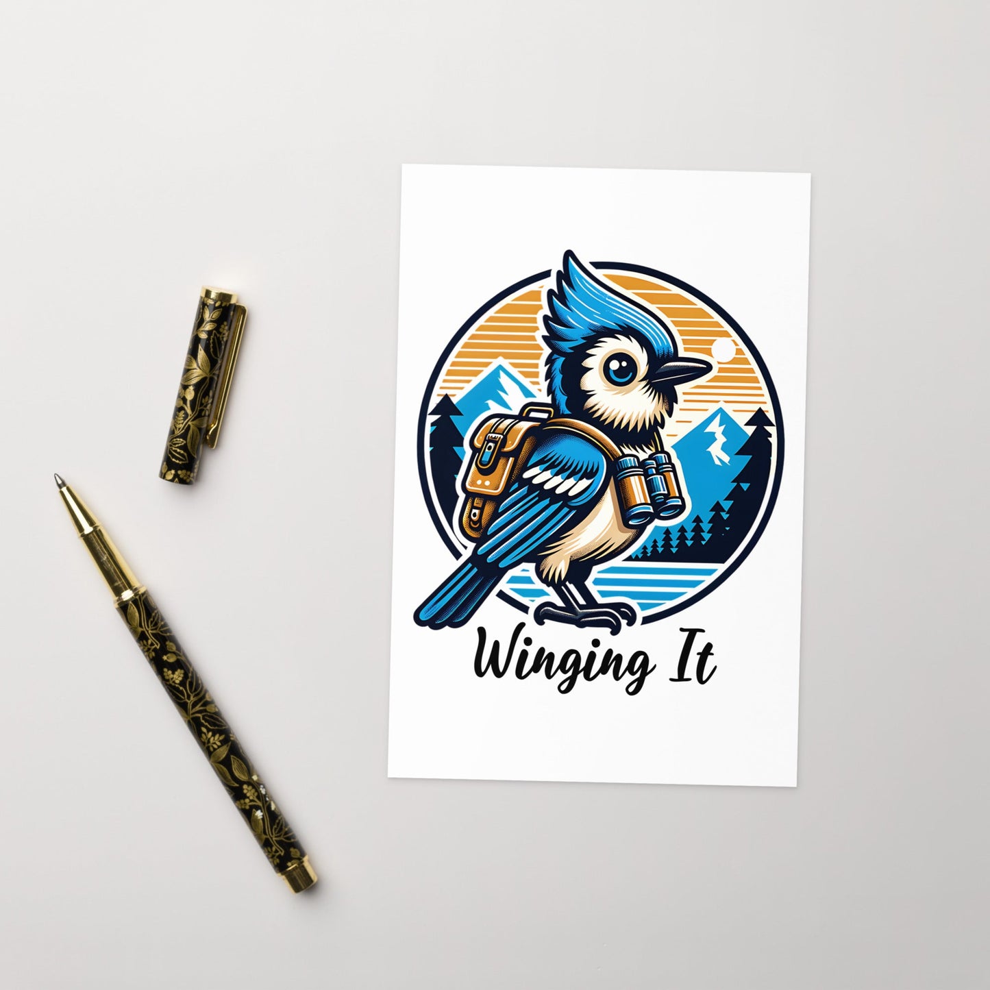 Winging It Greeting Card - Greeting Card - Discovery Co.