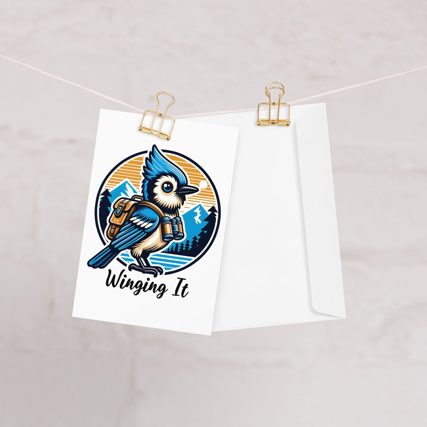 Winging It Greeting Card - Greeting Card - Discovery Co.