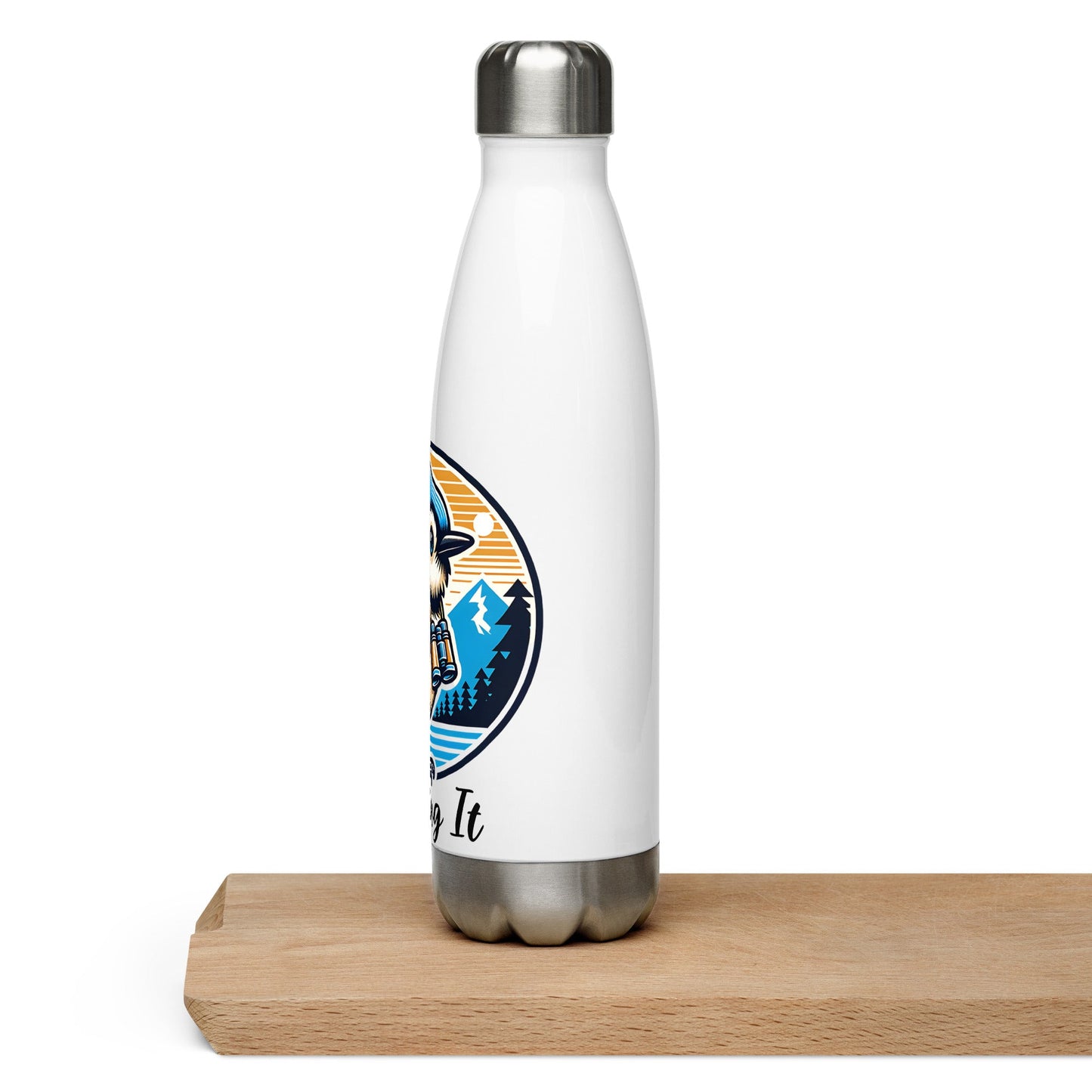 Winging It Stainless Steel Water Bottle - Stainless Steel Water Bottle - Discovery Co.